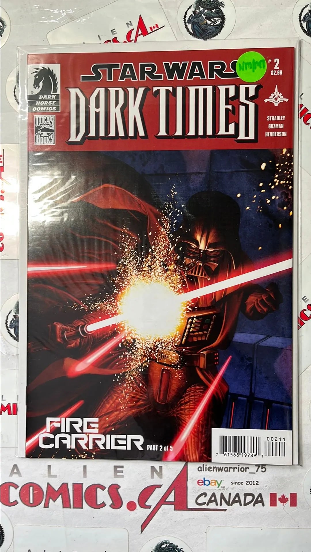 Dark Times (#24 Dark Horse 2013 Fire Carrier 2 NM)