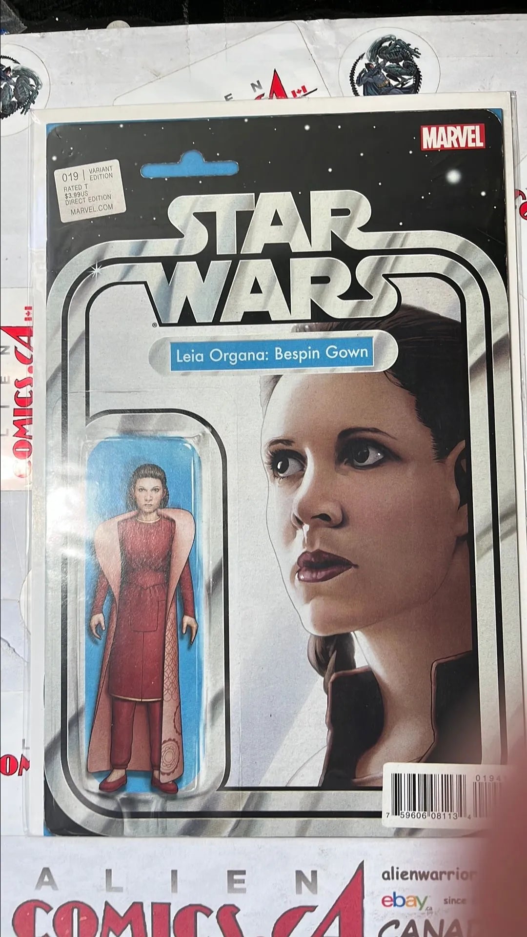 Star Wars (Action Figure Variant #19 Leia Organa: Bespin Gown NM)