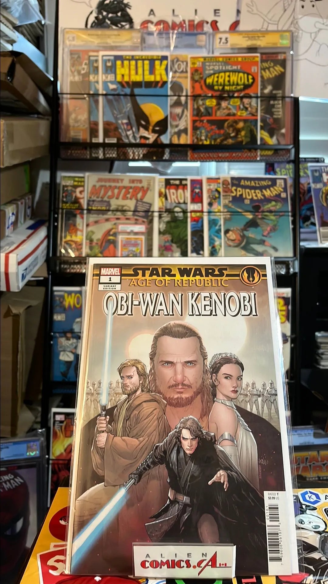 Age of Republic (#1R Obi-Wan Kenobi Rahzzah Variant NM)