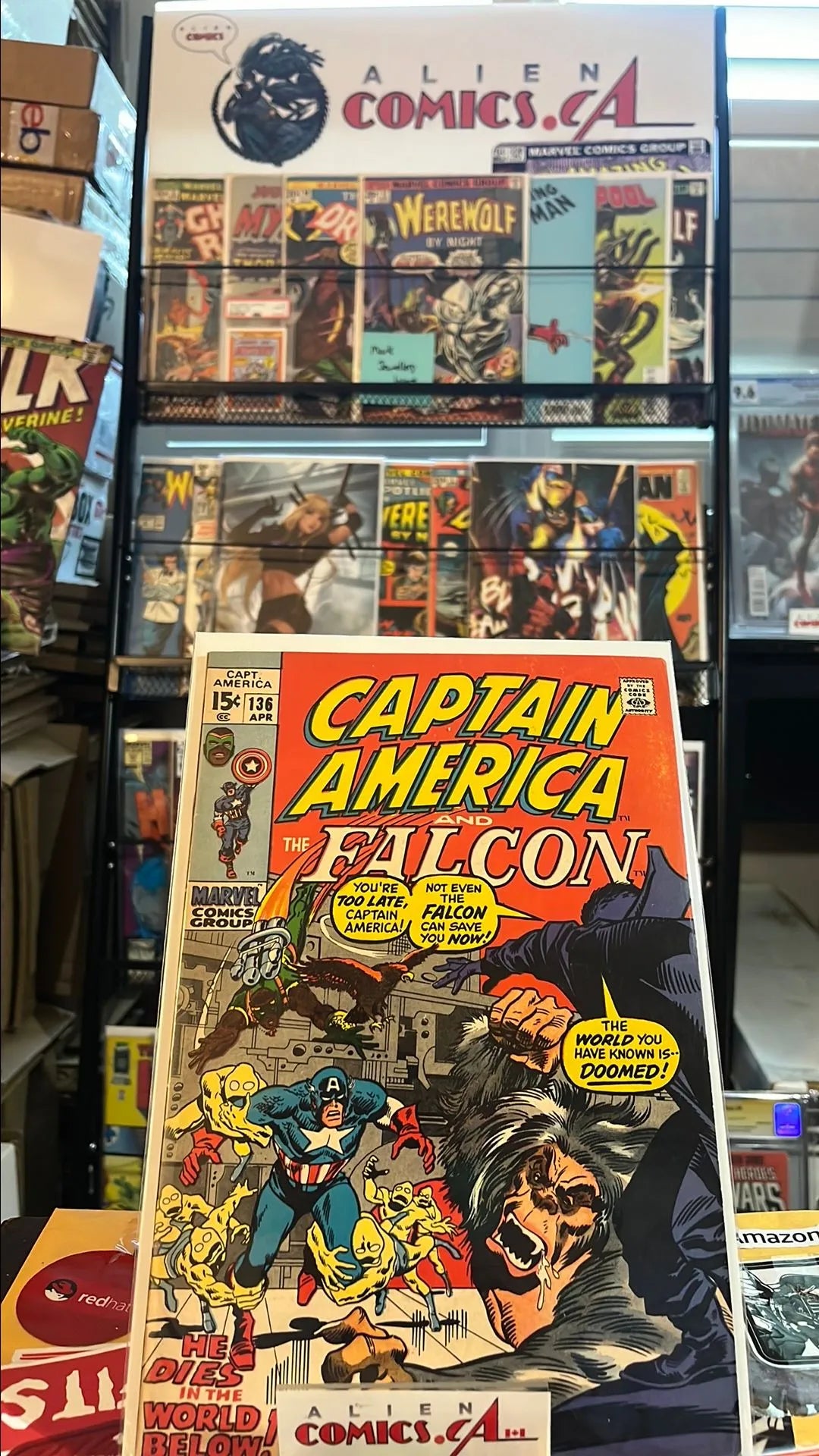 Captain America (#136 Silver Age VG/FN)