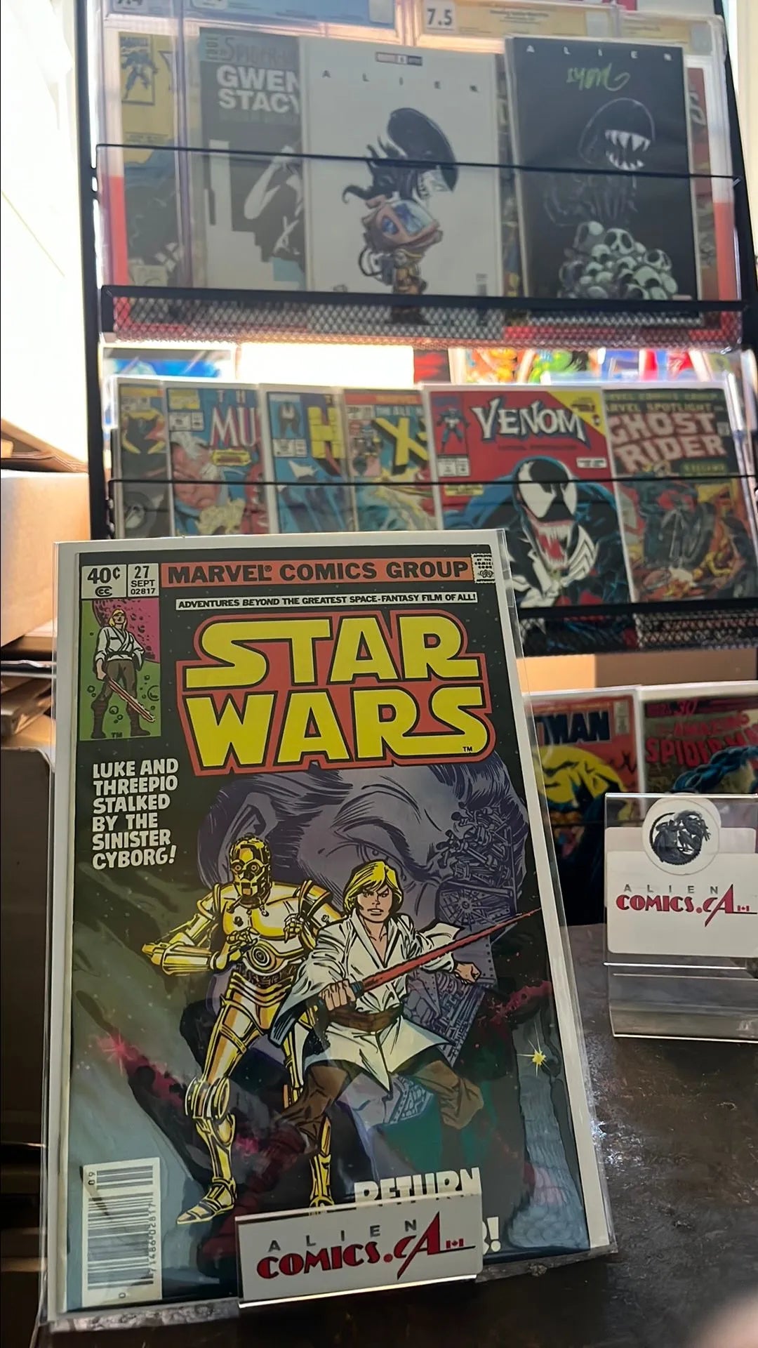 Star Wars (Marvel 1977 #27 Newsstand Edition NM)
