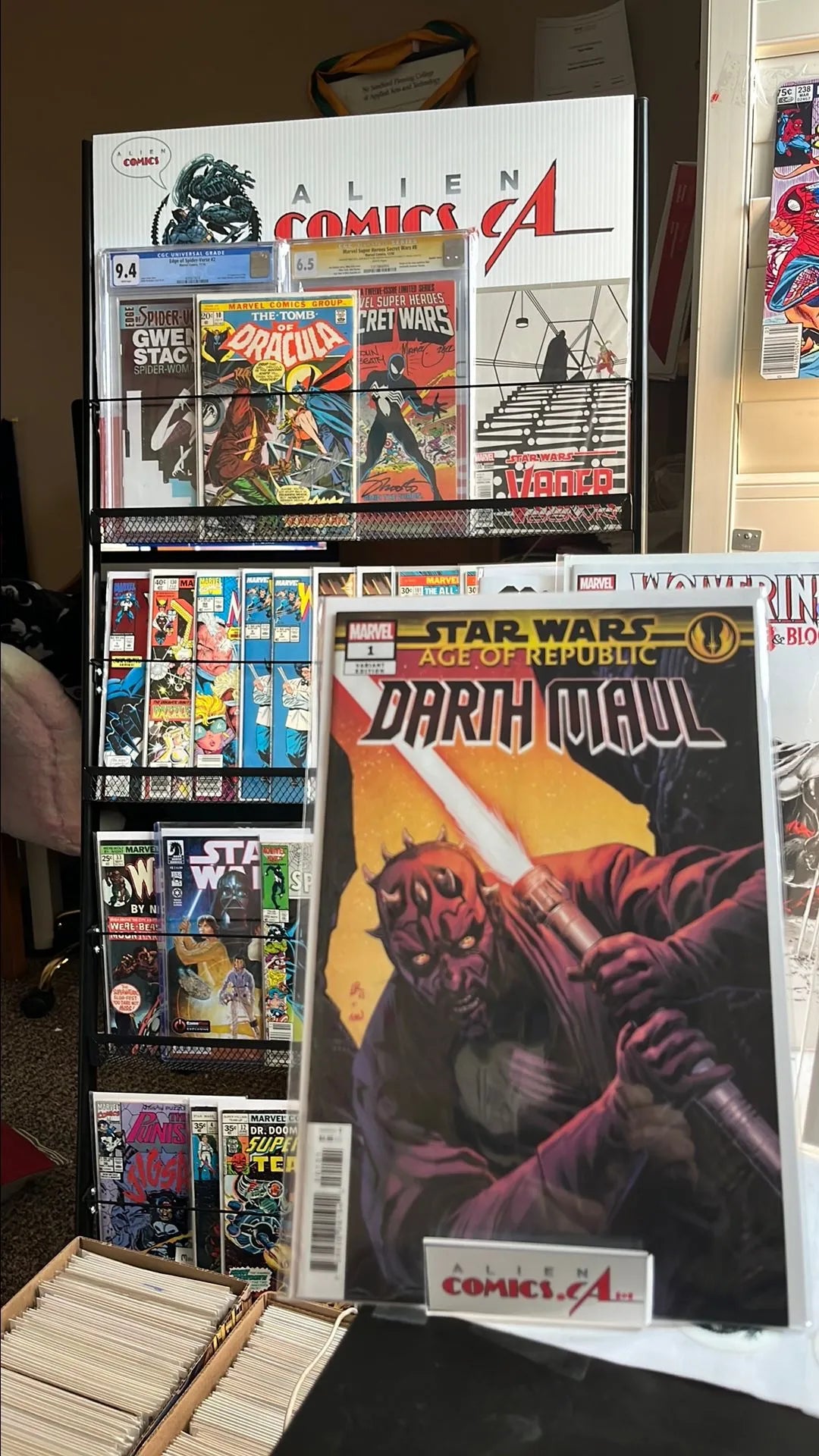 Age of Republic (#1L Darth Maul Luke Ross Variant NM)