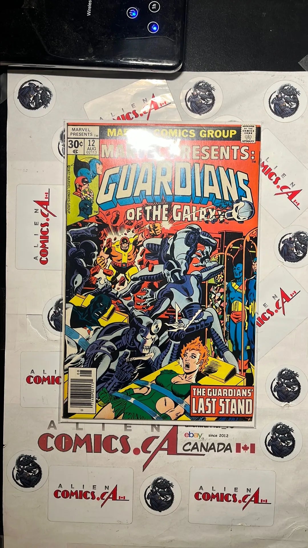 Marvel Presents (#12 featuring Guardians of the Galaxy Final Issue FN/VF)