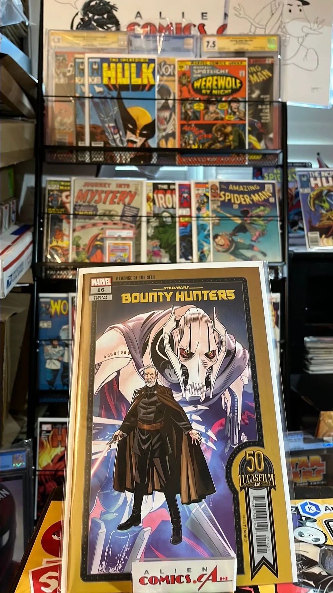 Revenge of the Sith (Bounty Hunters #16 50th Lucasfilm Anniversary Variant NM)