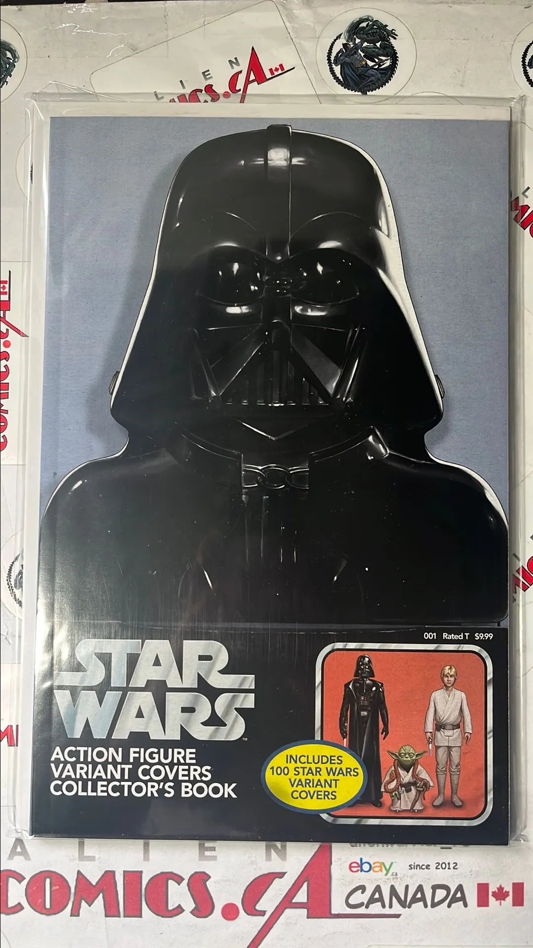 The Action Figure Covers (#1C JTC Darth Vader Closed Carrying Case Variant NM)