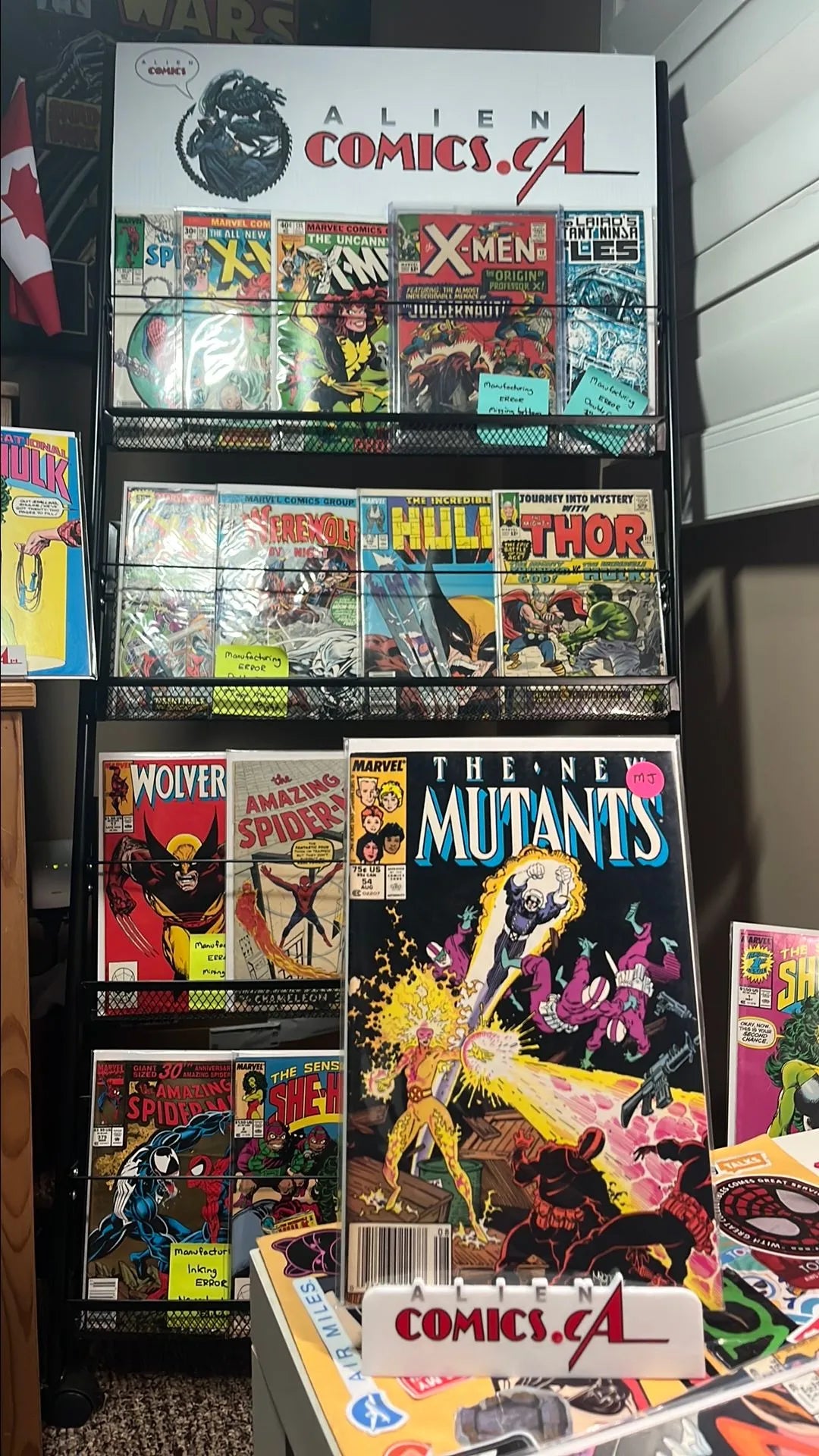 New Mutants (#59 Newsstand Edition Mark Jewelers Insert VF)
