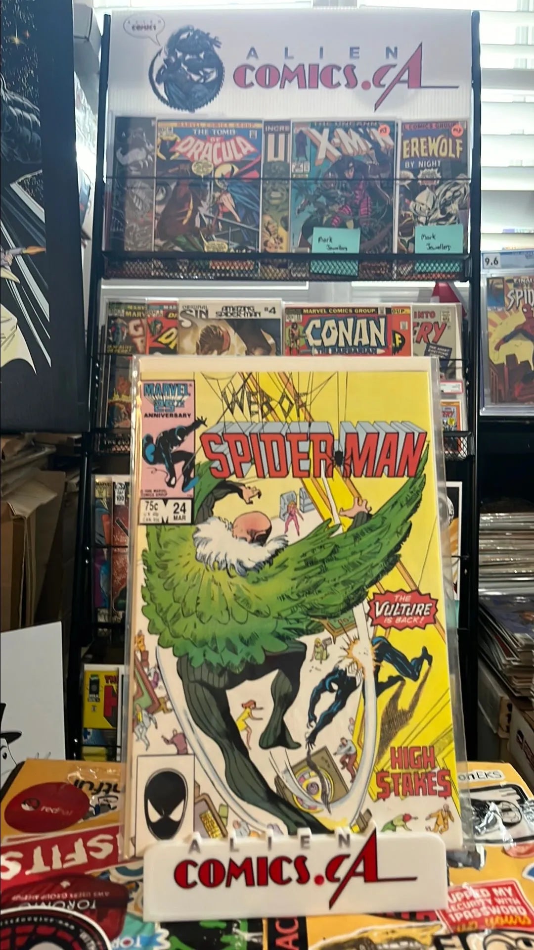 Web of Spider-man (#24 Direct Edition 2nd cameo app. Eddie Brock FN/VF)