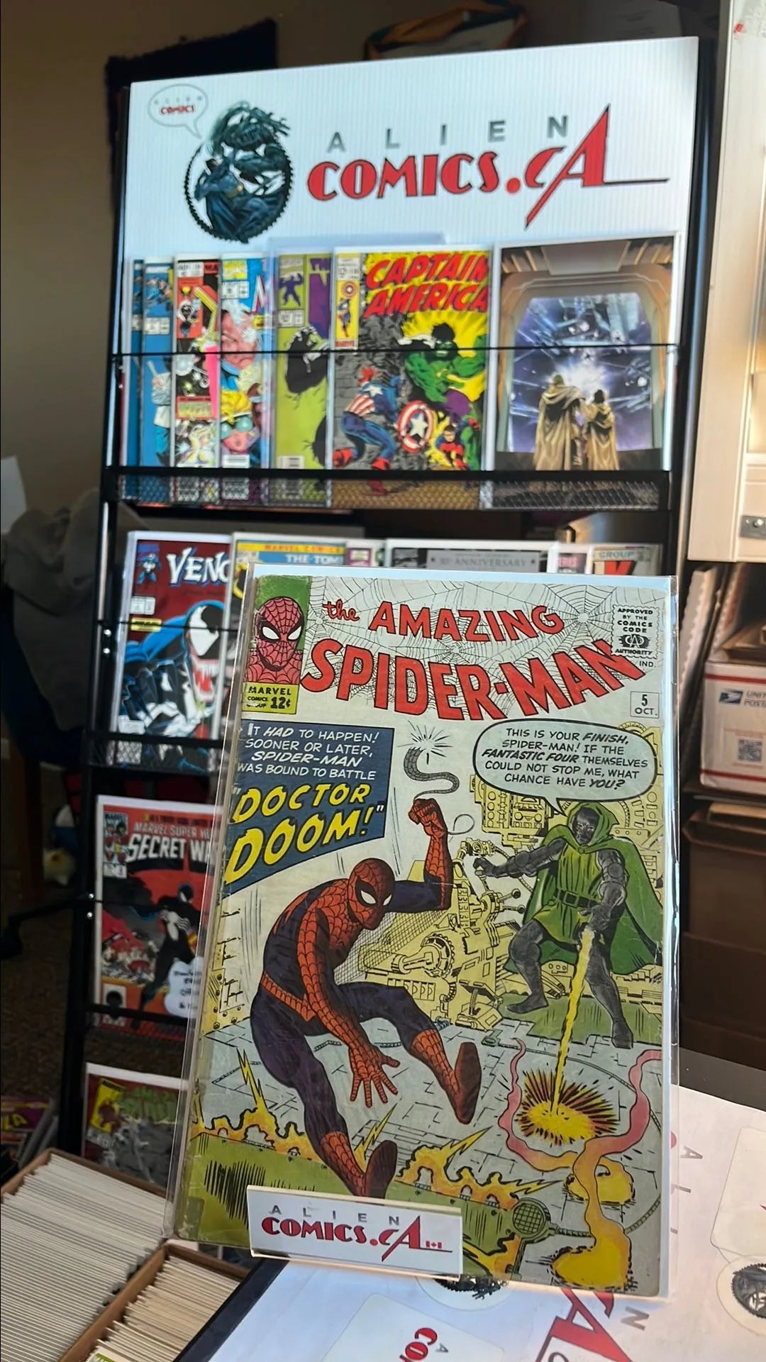 Amazing Spider-man (#5 Dr. Doom app. VG-)