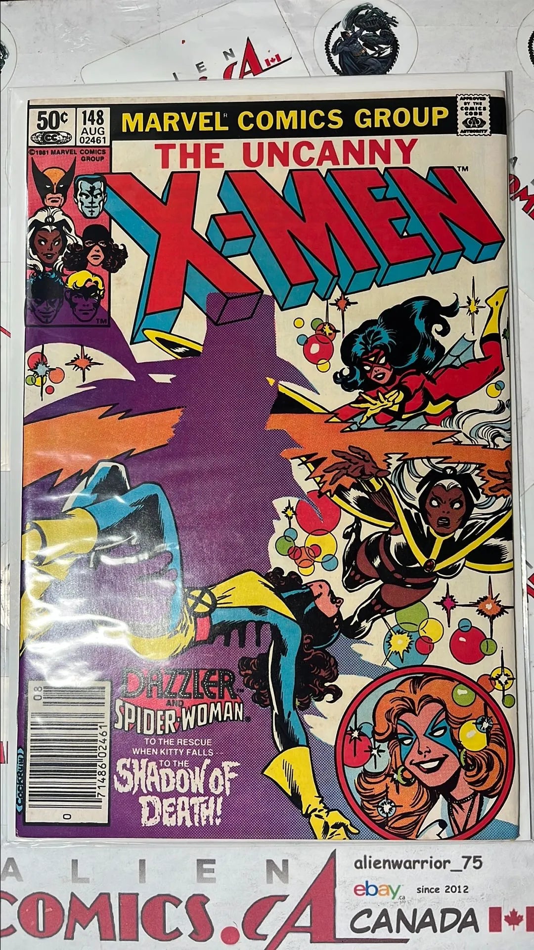 Uncanny X-men (#148 Newsstand Edition 1st app. Caliban Angel Quits the X-men VF)