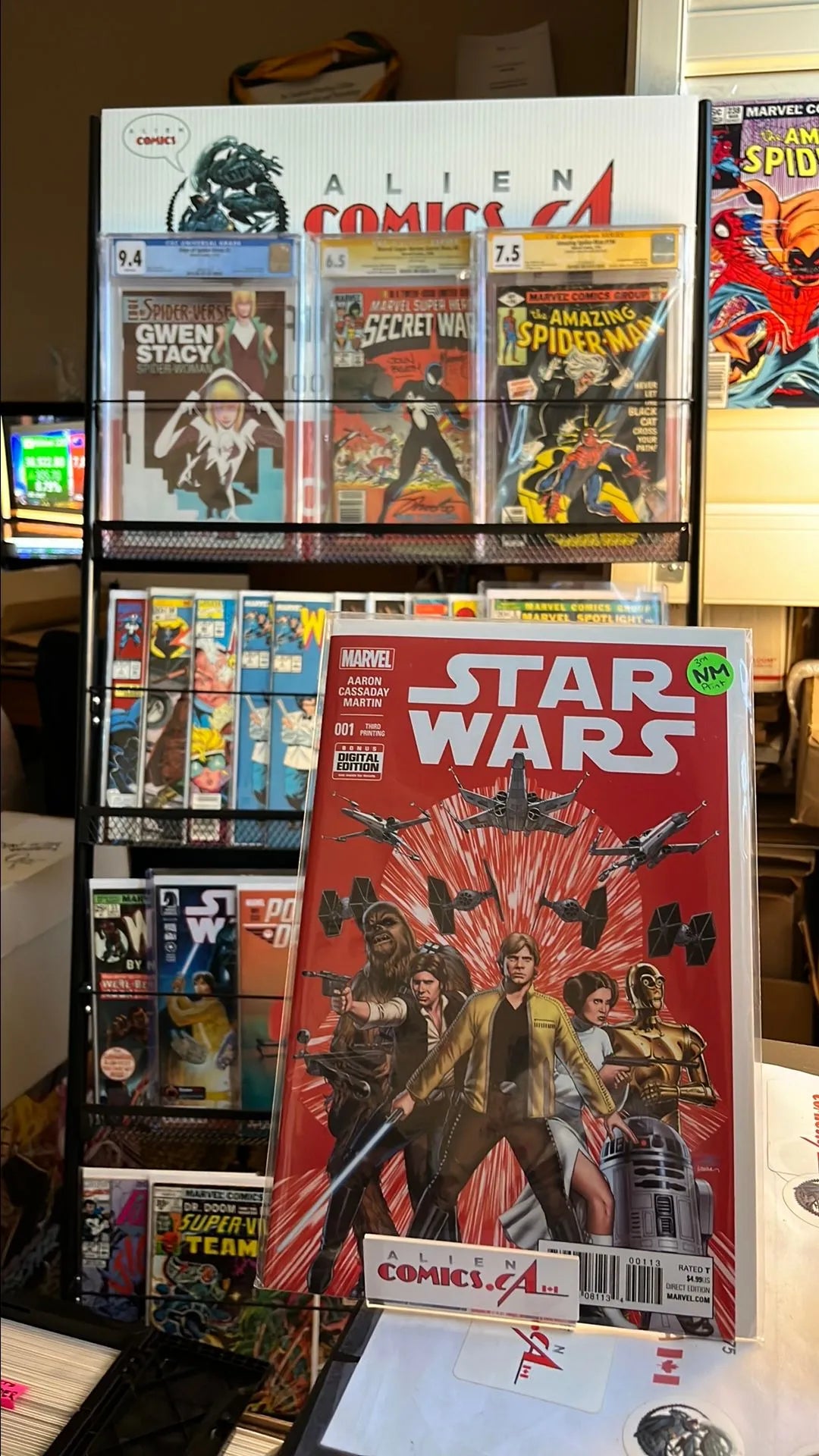 Star Wars (#1 Marvel 2015 3rd Print Red NM)
