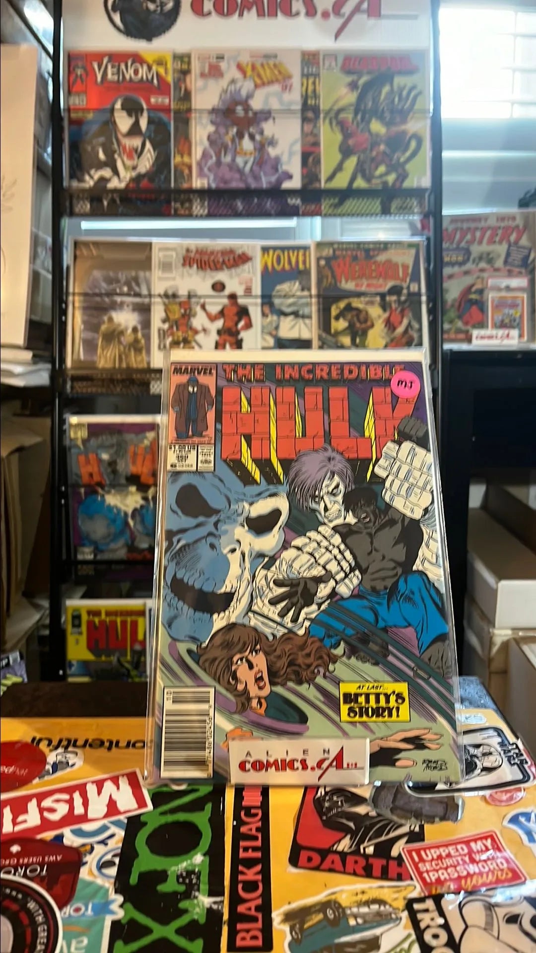 Incredible Hulk (#360 Newsstand Edition Mark Jewelers Insert VF)