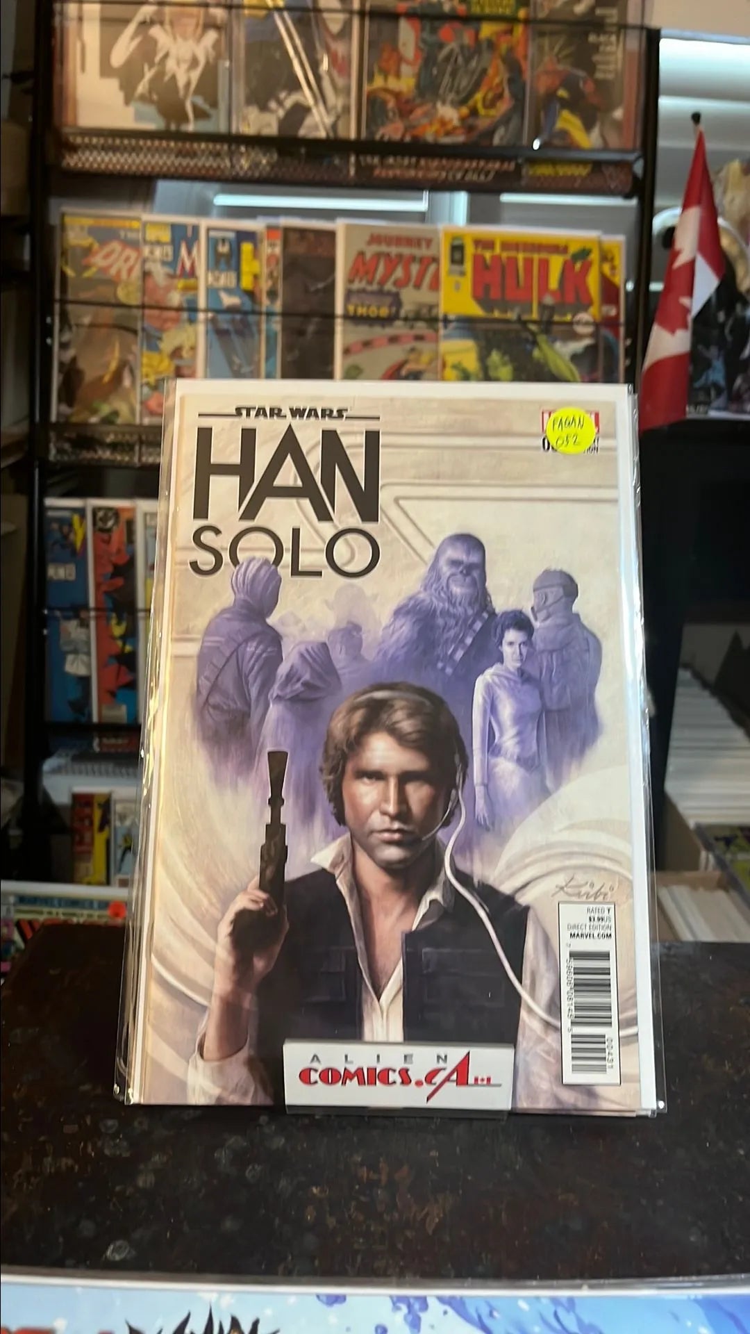 Han Solo (#4D Kirbi Fagan 1:25 Variant NM)