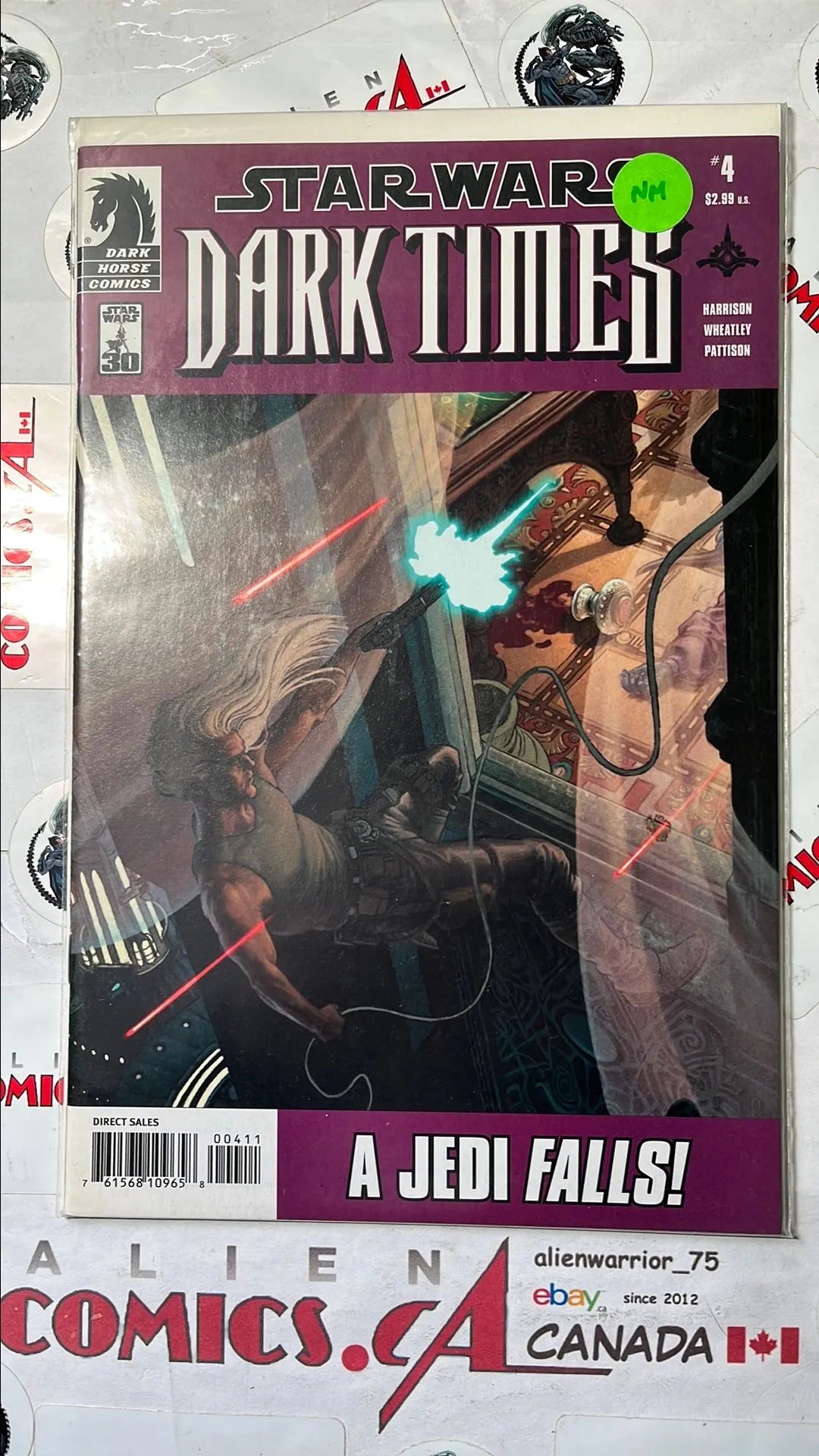Dark Times (#4 Dark Horse 2006 The Path to Nowhere 4 A Jedi Falls NM)