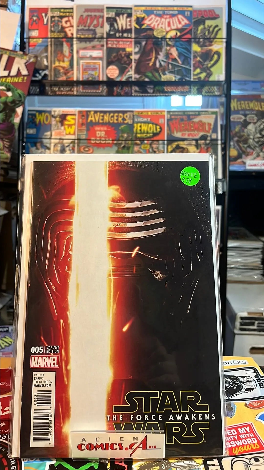 Episode VII: The Force Awakens (#5P Kylo Ren Photo 1:10 Variant NM)