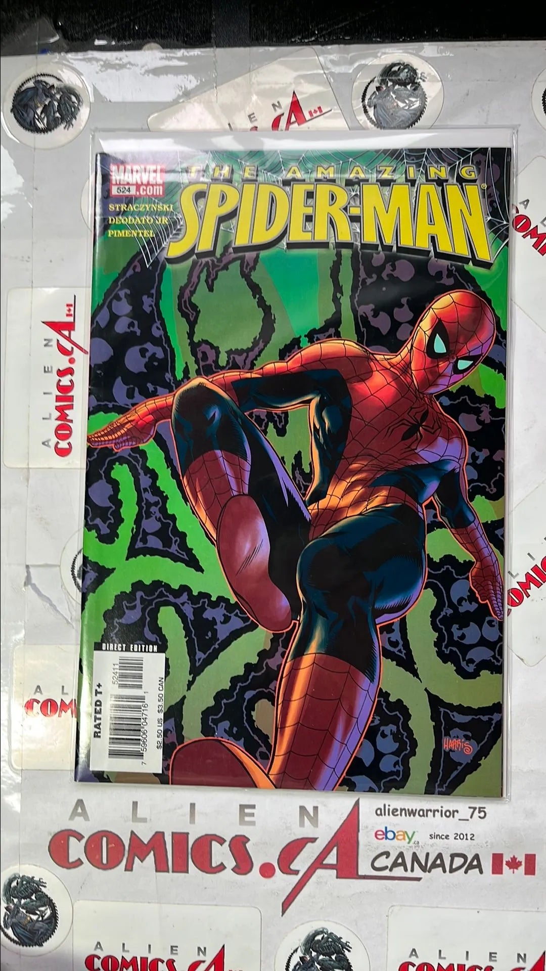 Amazing Spider-man (#524 Marvel 2008 NM)