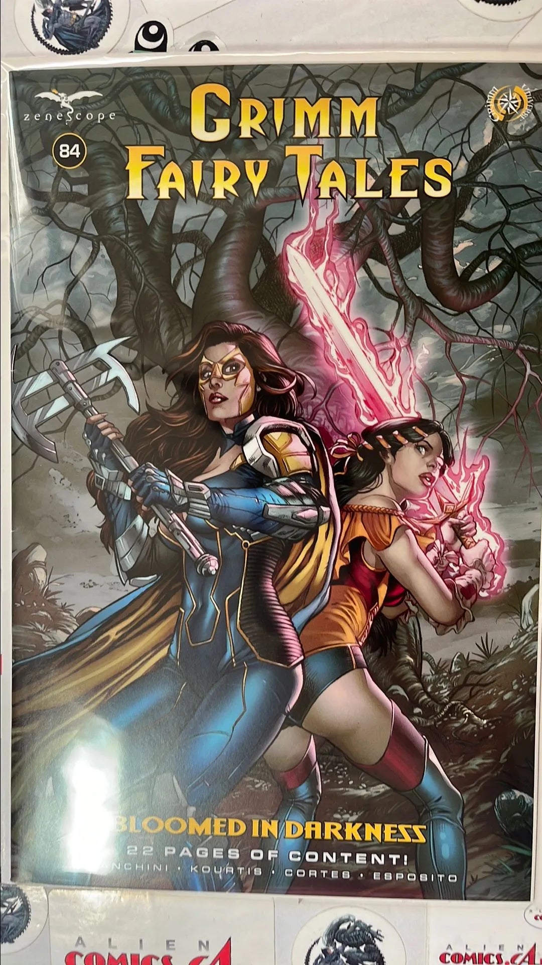 Grimm Fairy Tales (#84 Zenscope 2026 Bloomed in Darkness NM)