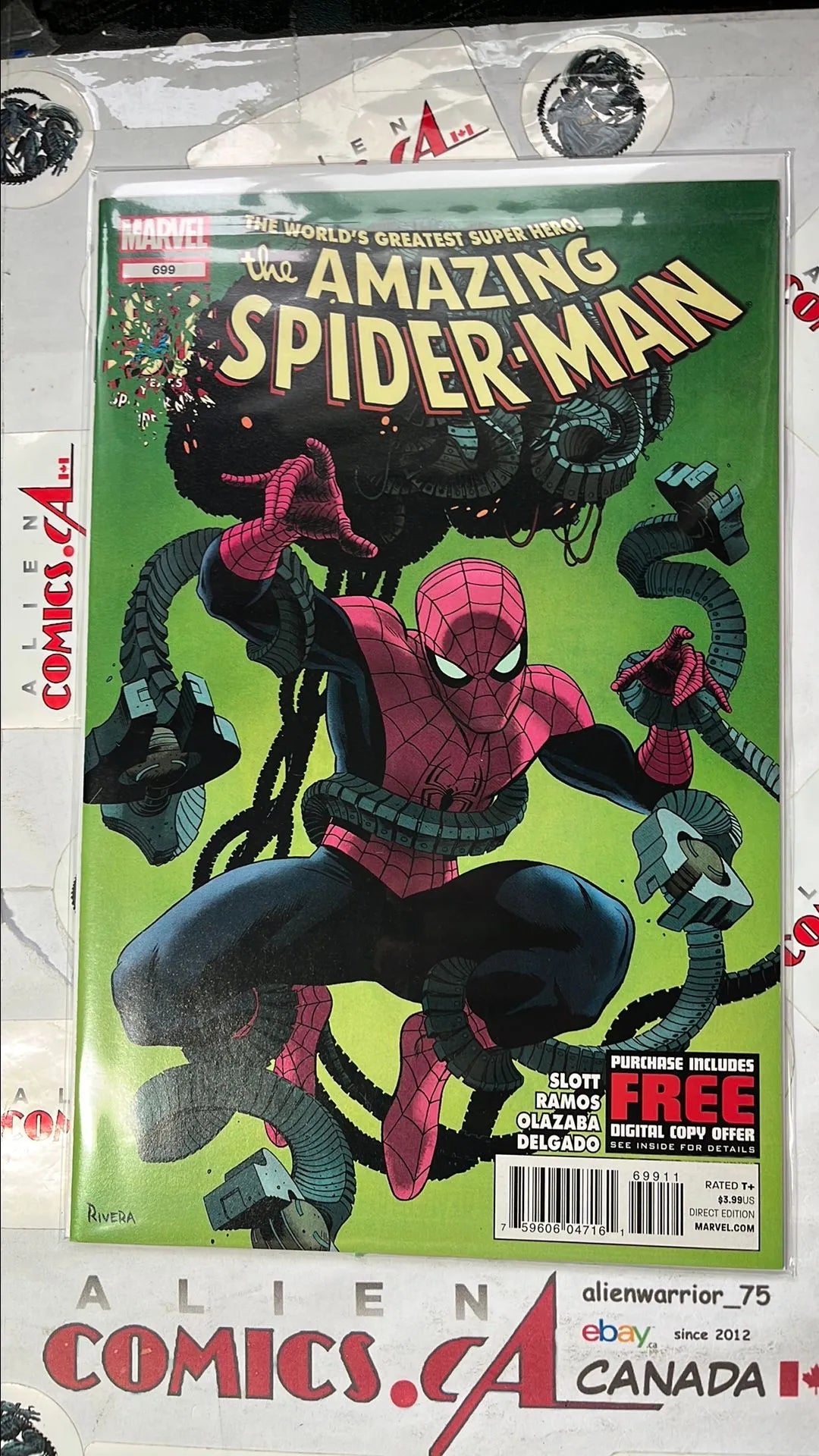 Amazing Spider-man (#699 Marvel 2012 NM)