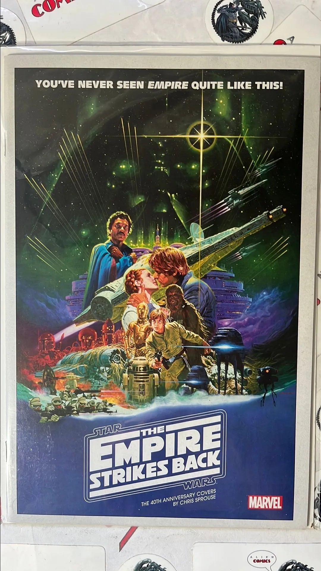 40th Anniversary ESB (#1 Movie Poster Cover A NM)