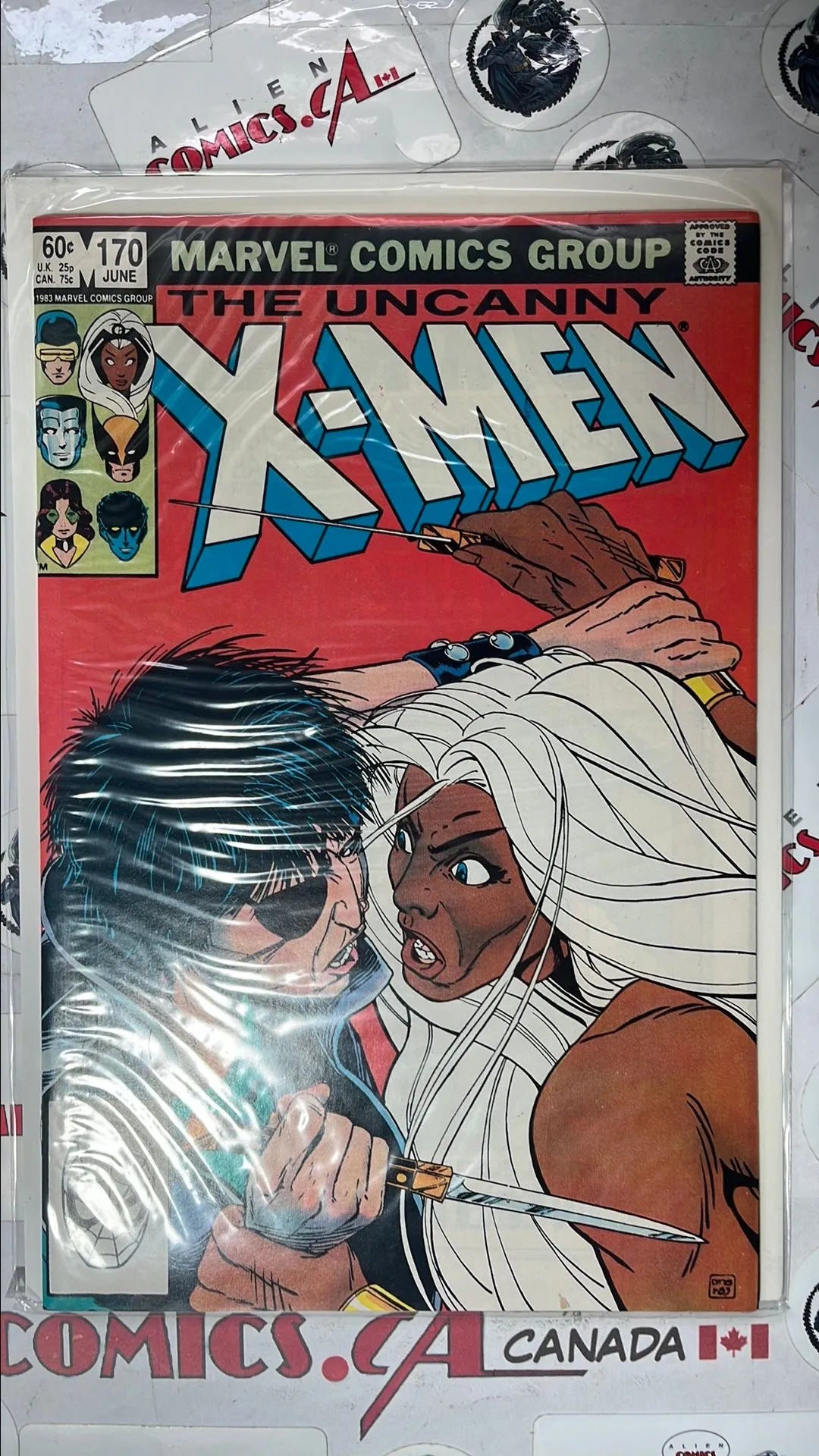 Uncanny X-men (#170 Direct Edition Storm in Fight VF)