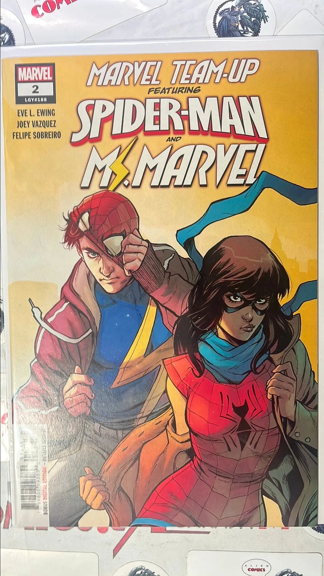 Marvel Team-up (#2 Marvel 2019 Spider-man & Ms. Marvel NM)