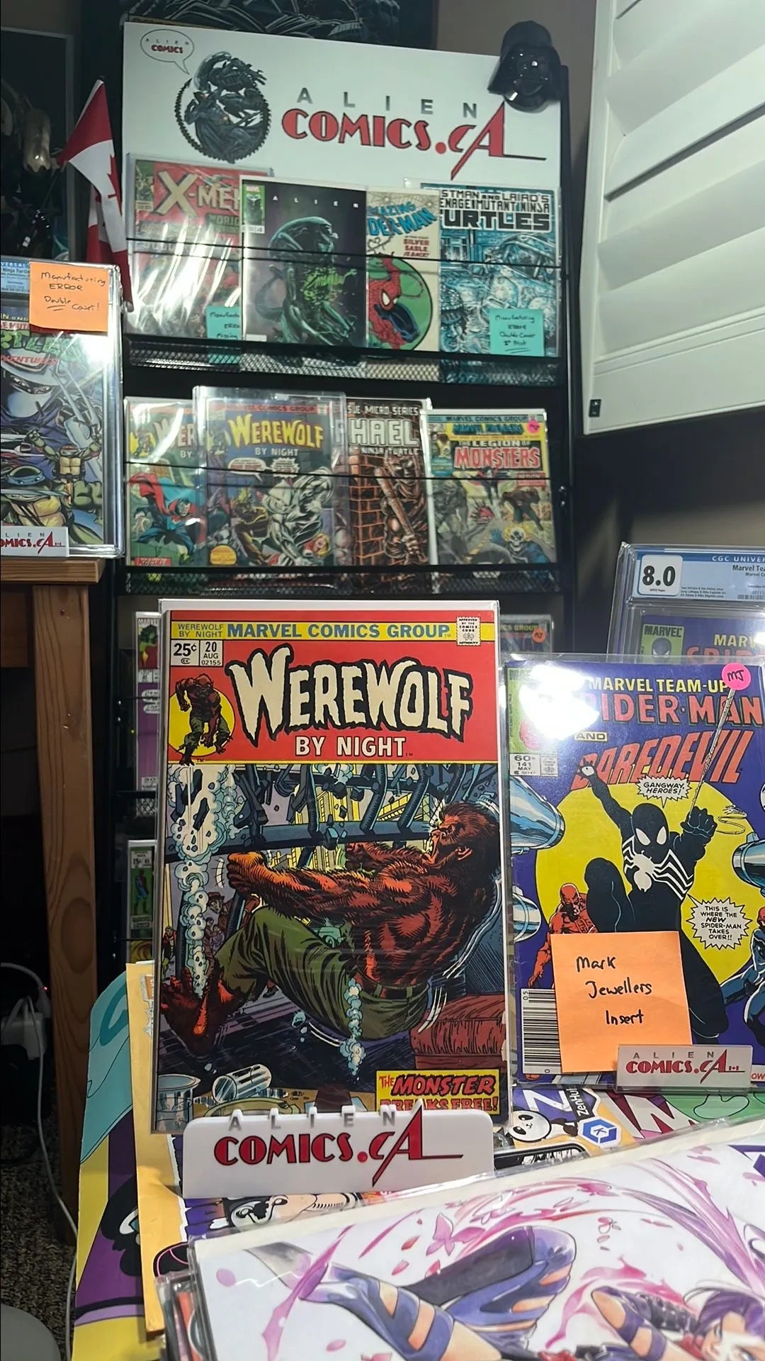 Werewolf by Night (#20 25¢ Cover The Monster Breaks Free! FN/VF)