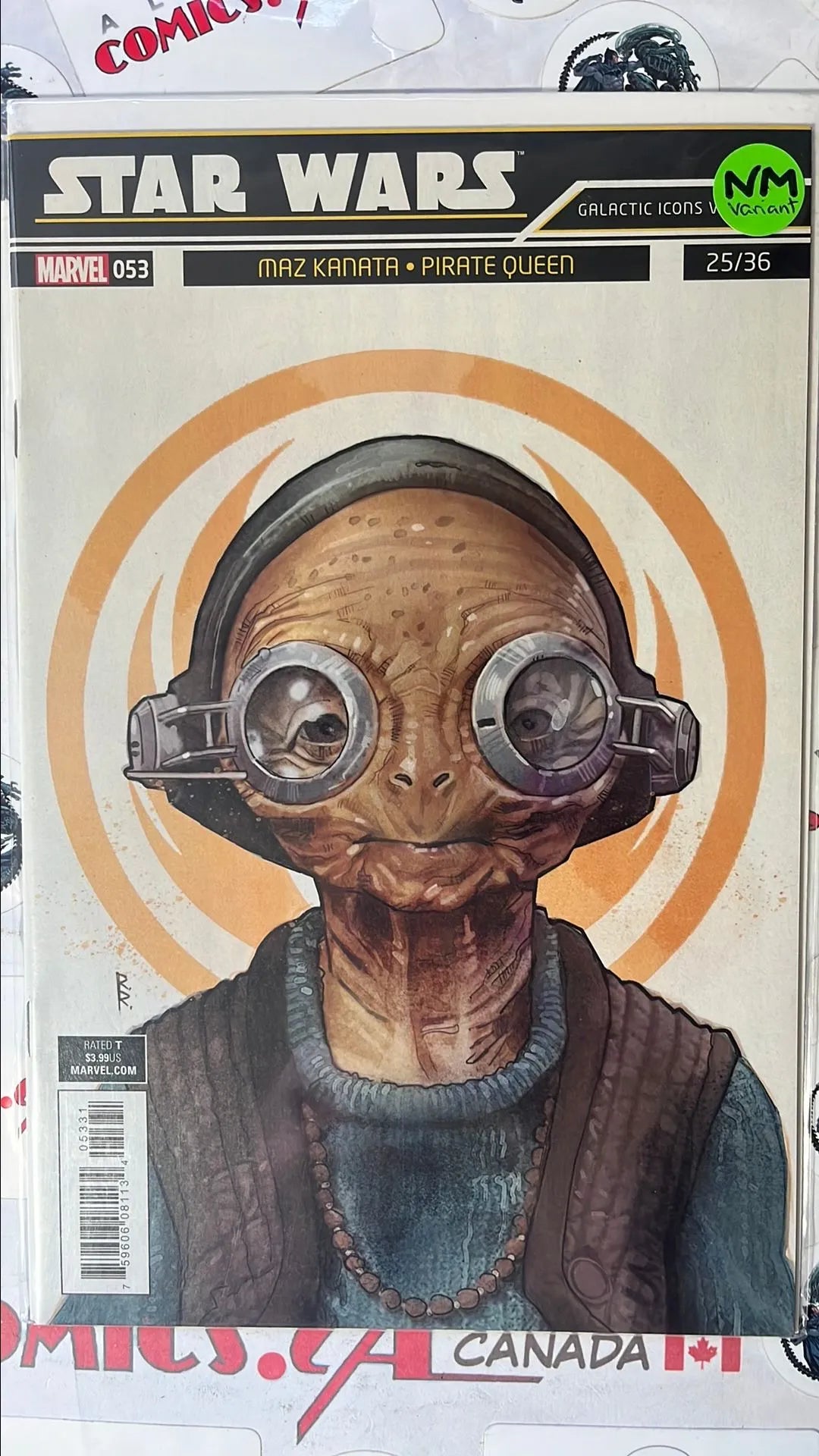 Galactic Icons (#25 Maz Kanata Pirate Queen NM)