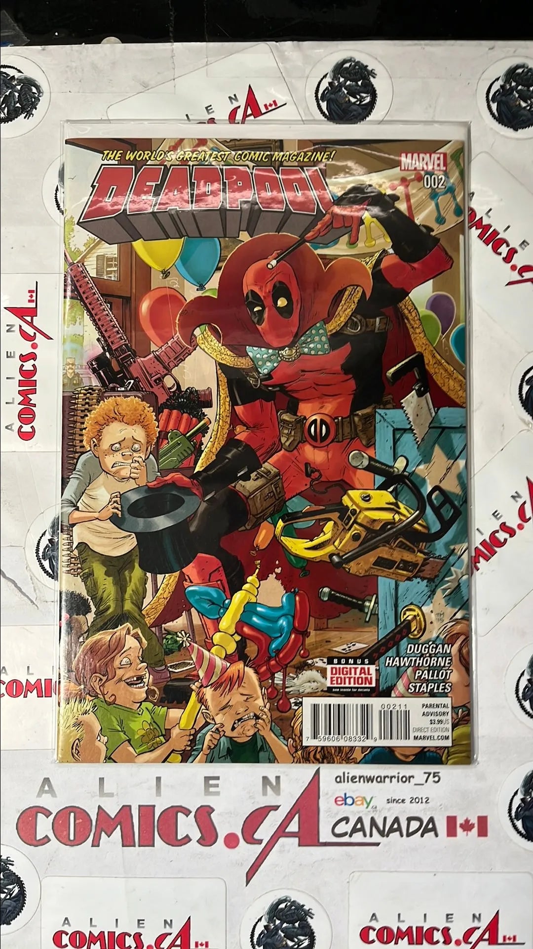 Deadpool (#2 Marvel 2015 Deadpool the Magician NM)
