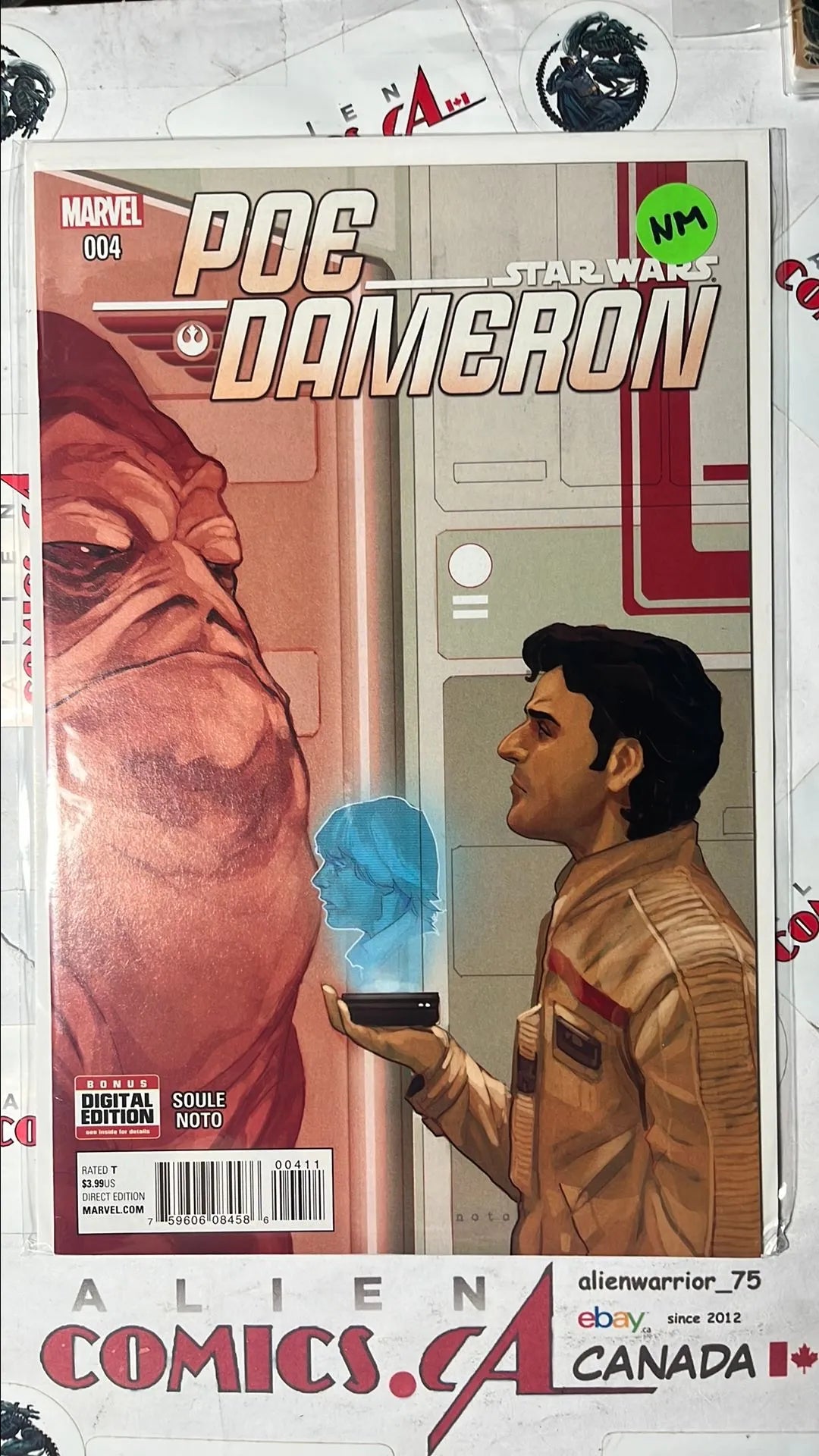 Poe Dameron (#4 Marvel 2015 NM)