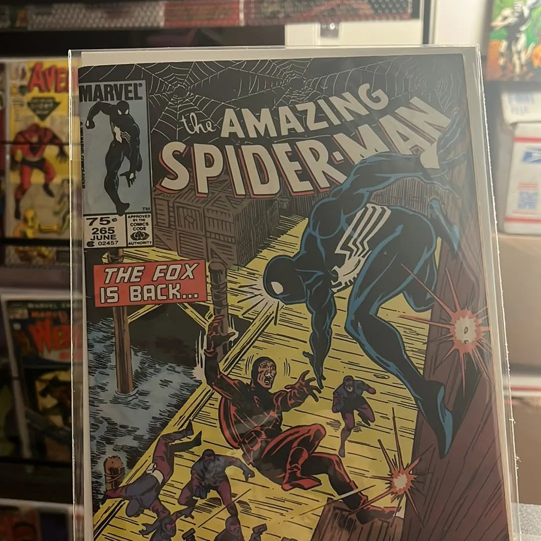 Amazing Spider-man (#265 75¢ Canadian Price Variant 1st app. Silver Sable FN/VF)