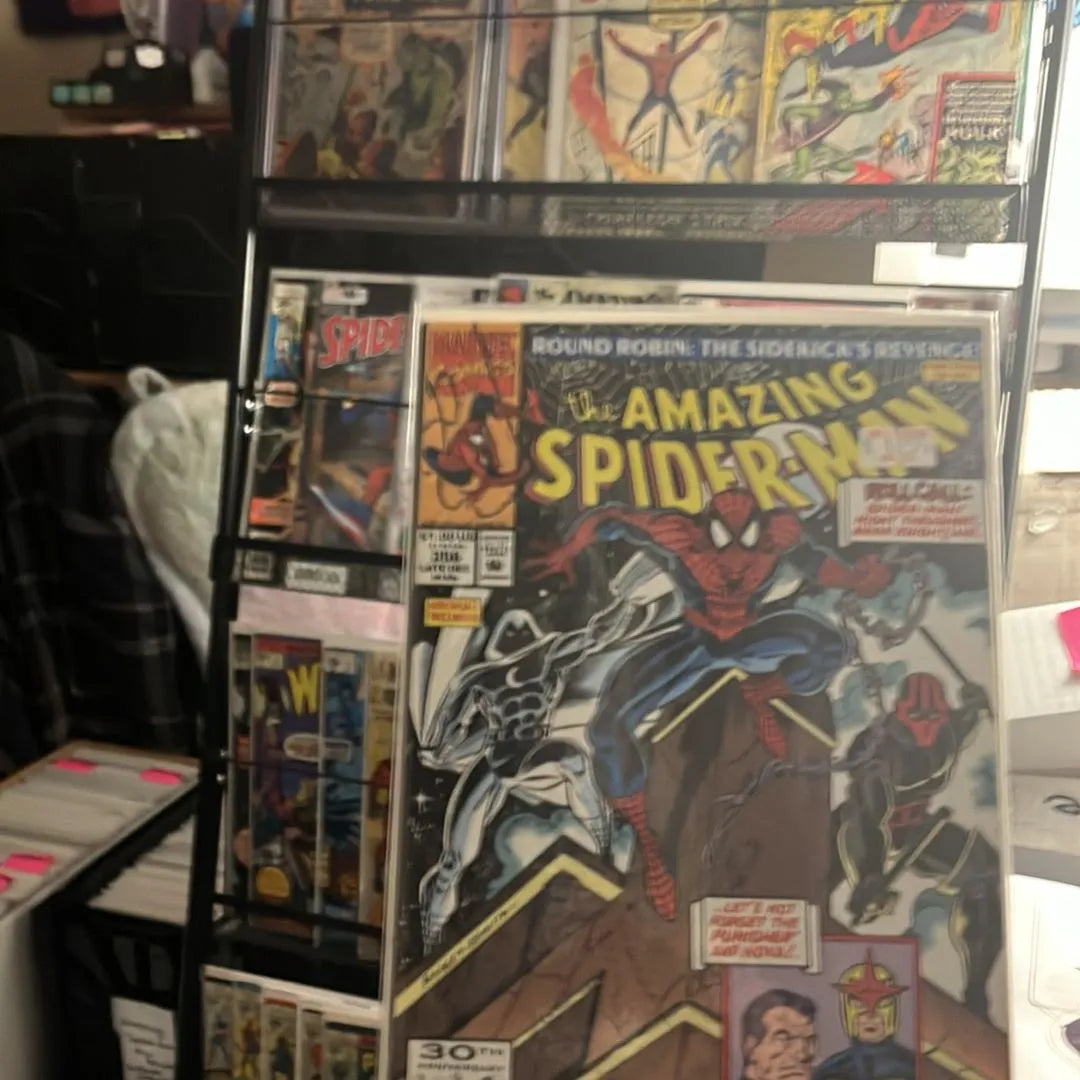 Amazing Spider-man (#356 Night Thrasher, Nova, Moon Knight and Punisher app. NM)