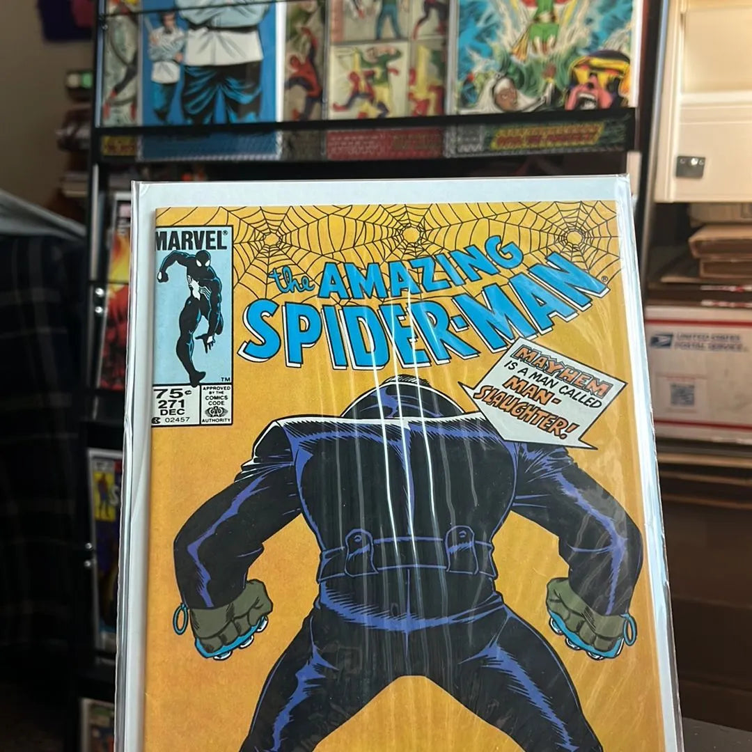 Amazing Spider-man (#271 75¢ Canadian Price Variant 1st app. Man-Slaughter VF)