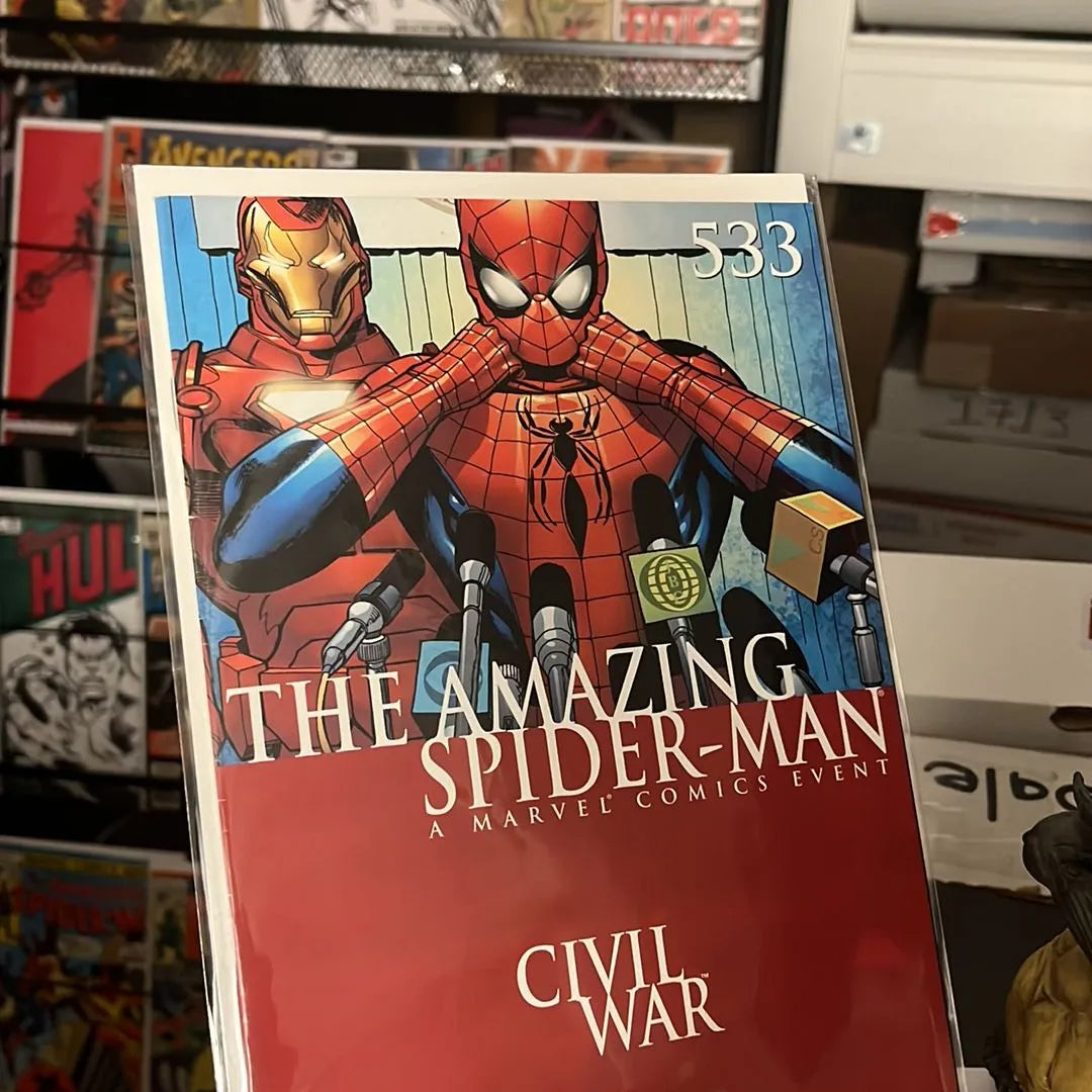 Amazing Spider-man (#533 Civil War VF-)