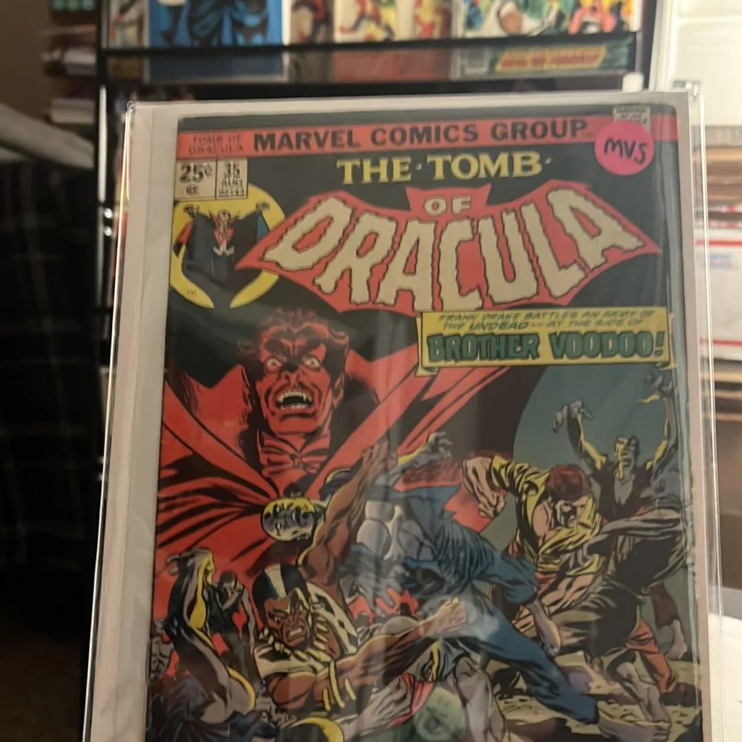 Tomb of Dracula (#35 Newsstand Edition w/MVS 74 The Stranger VG)