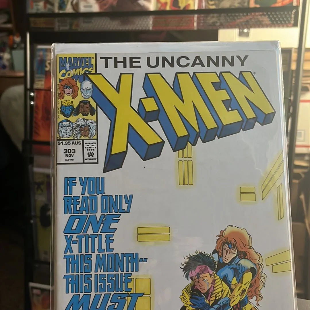Uncanny X-men (#303 $1.95 Australian Price Variant Death of Magik FN)
