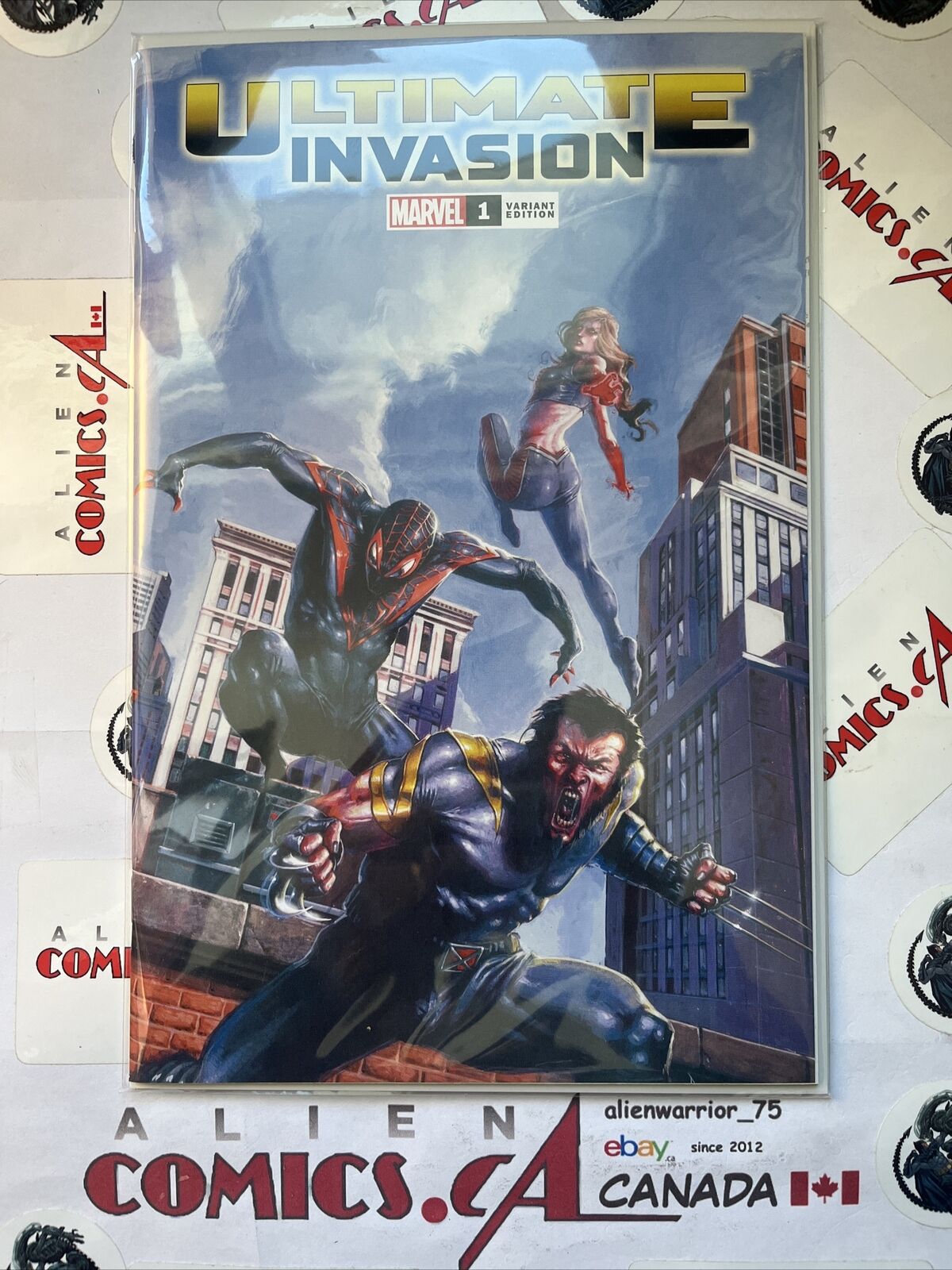 ULTIMATE INVASION 1 Davide Paratore Trade Dress Variant Marvel 2023 HIGH GRADE