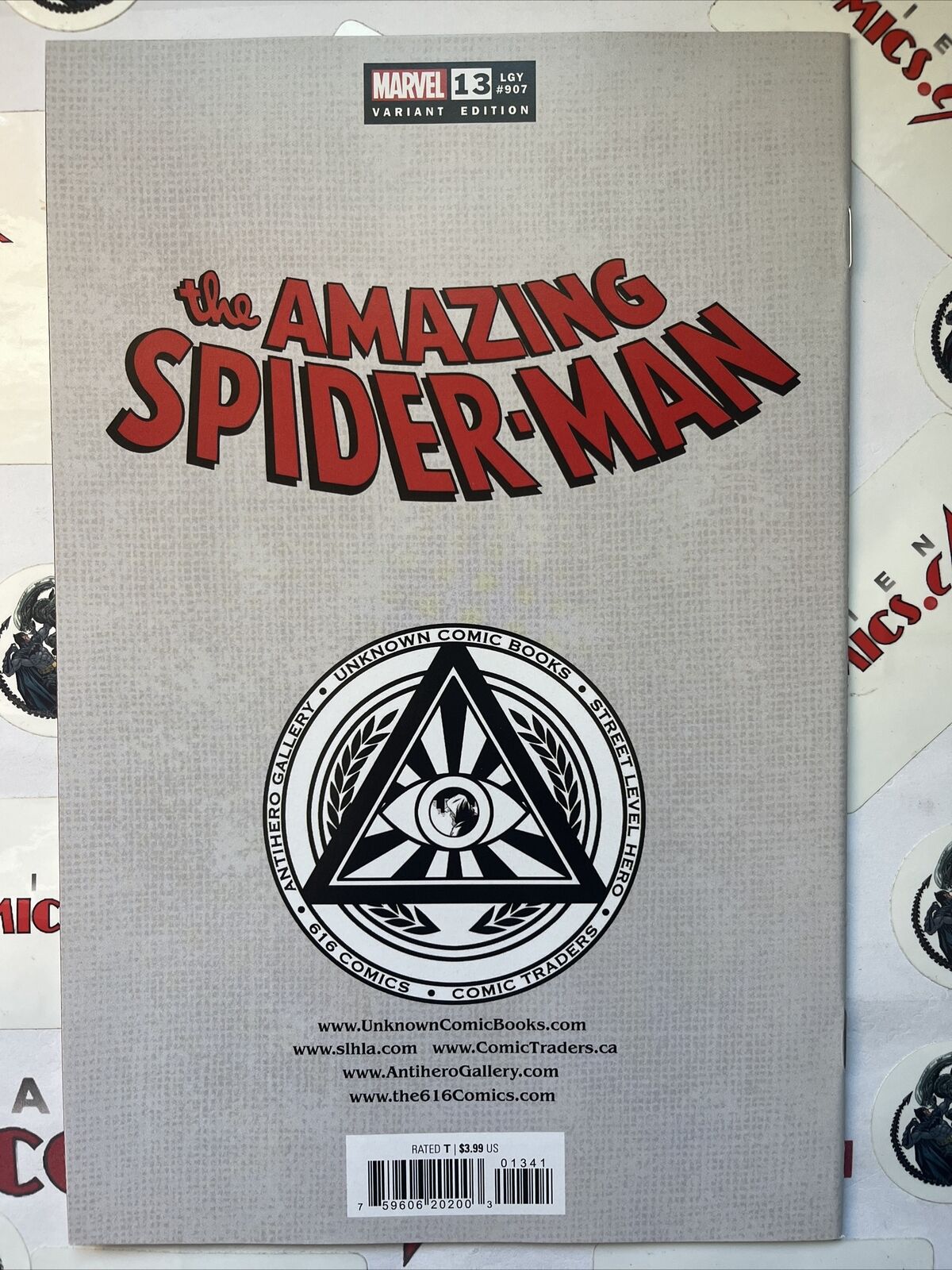 AMAZING SPIDER-MAN 13 Daniel Unknown Comics Trade Variant Marvel 2023 HIGH GRADE