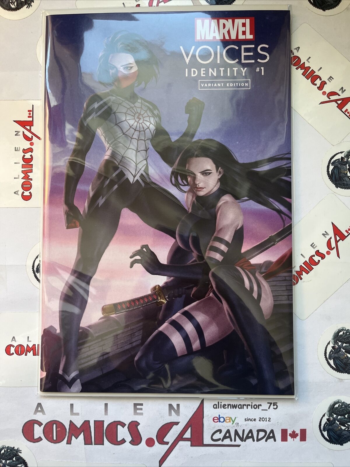 MARVELS VOICES IDENTITY 1 YOON 616 Exclusive Trade Dress Variant Limited to 3000