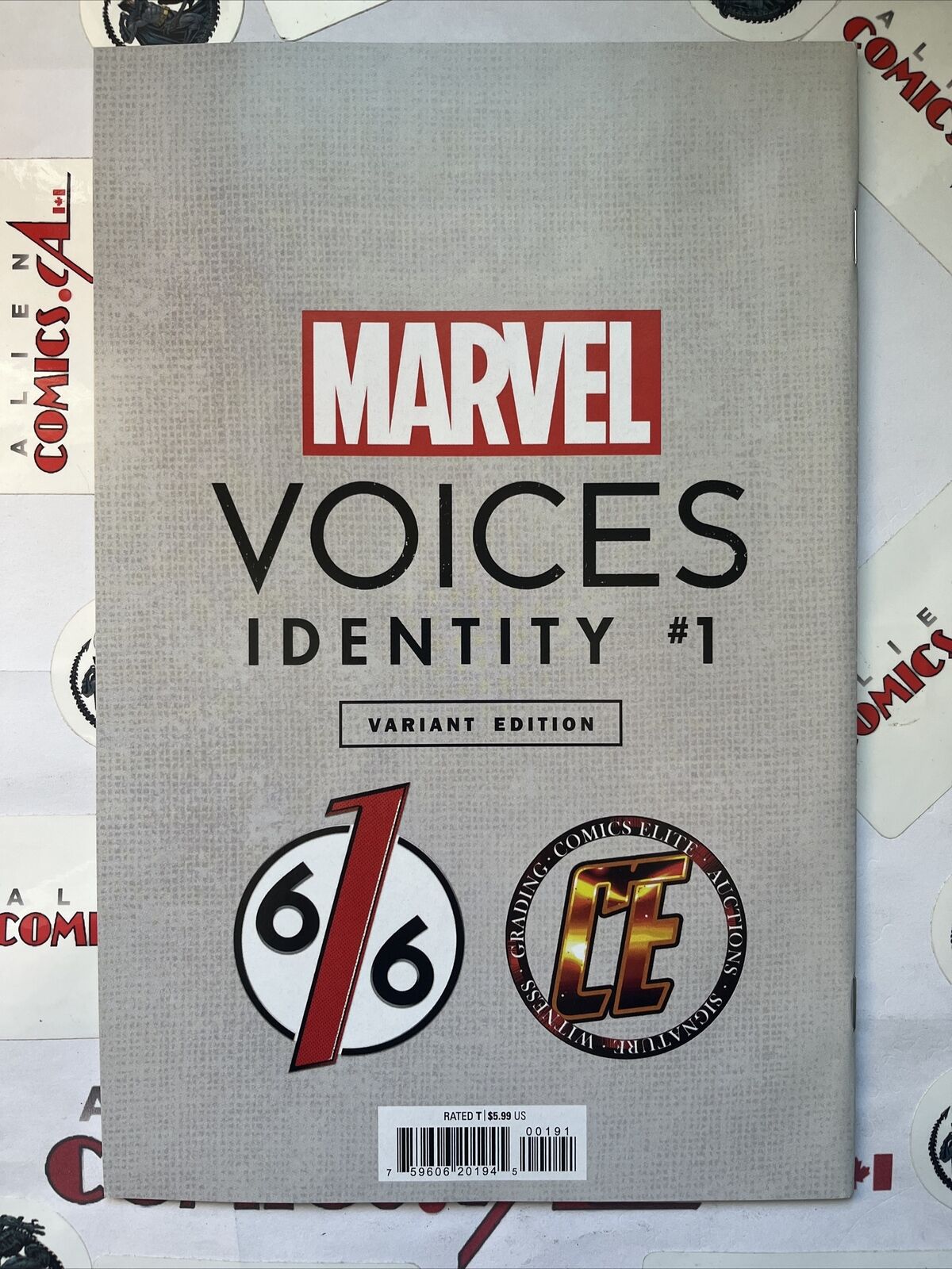 MARVELS VOICES IDENTITY 1 YOON 616 Exclusive Trade Dress Variant Limited to 3000