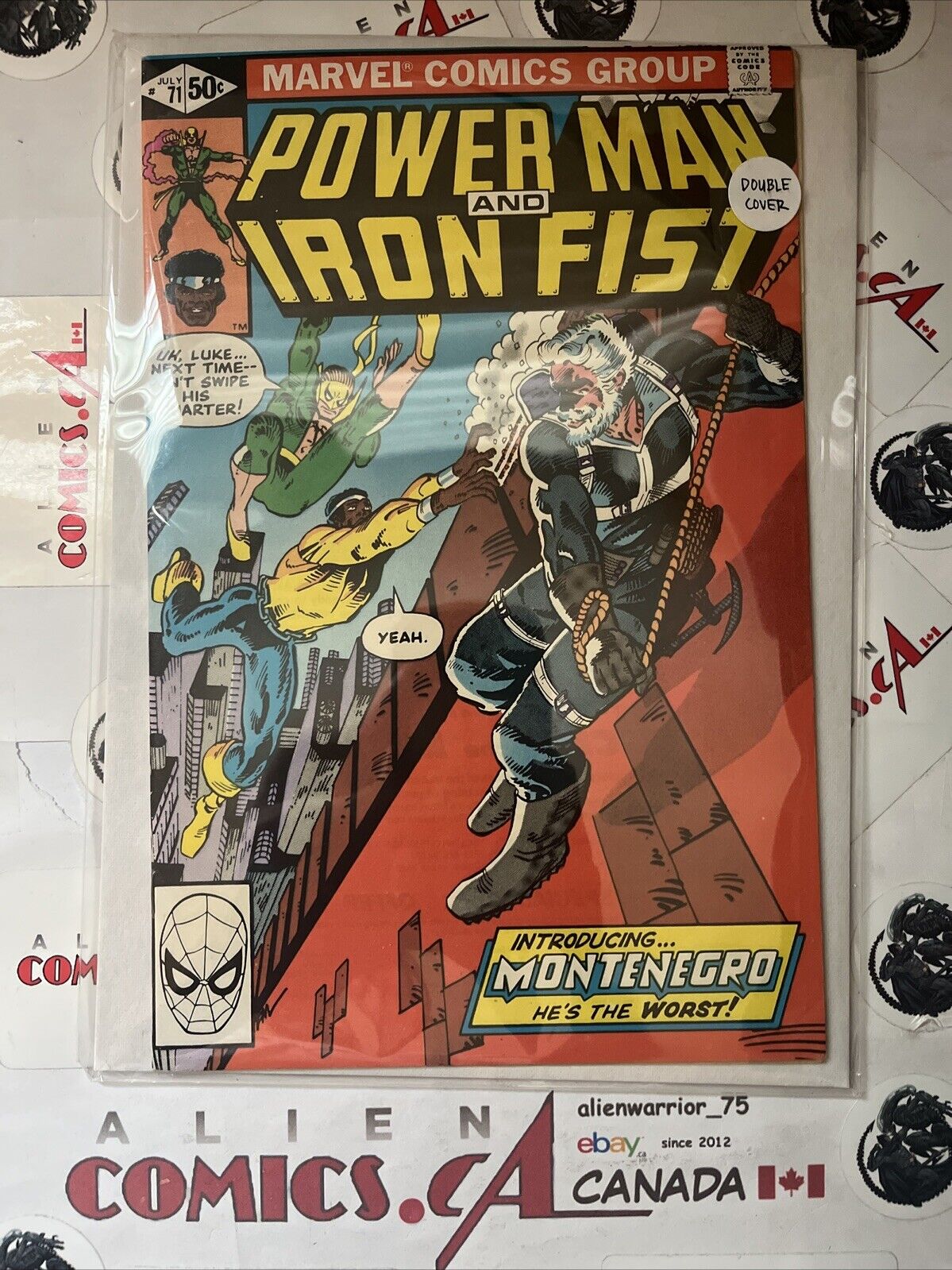 POWER MAN & IRON FIST 71 Marvel 1987 DOUBLE COVER! CGC 9.2 NM- Rare HIGH GRADE