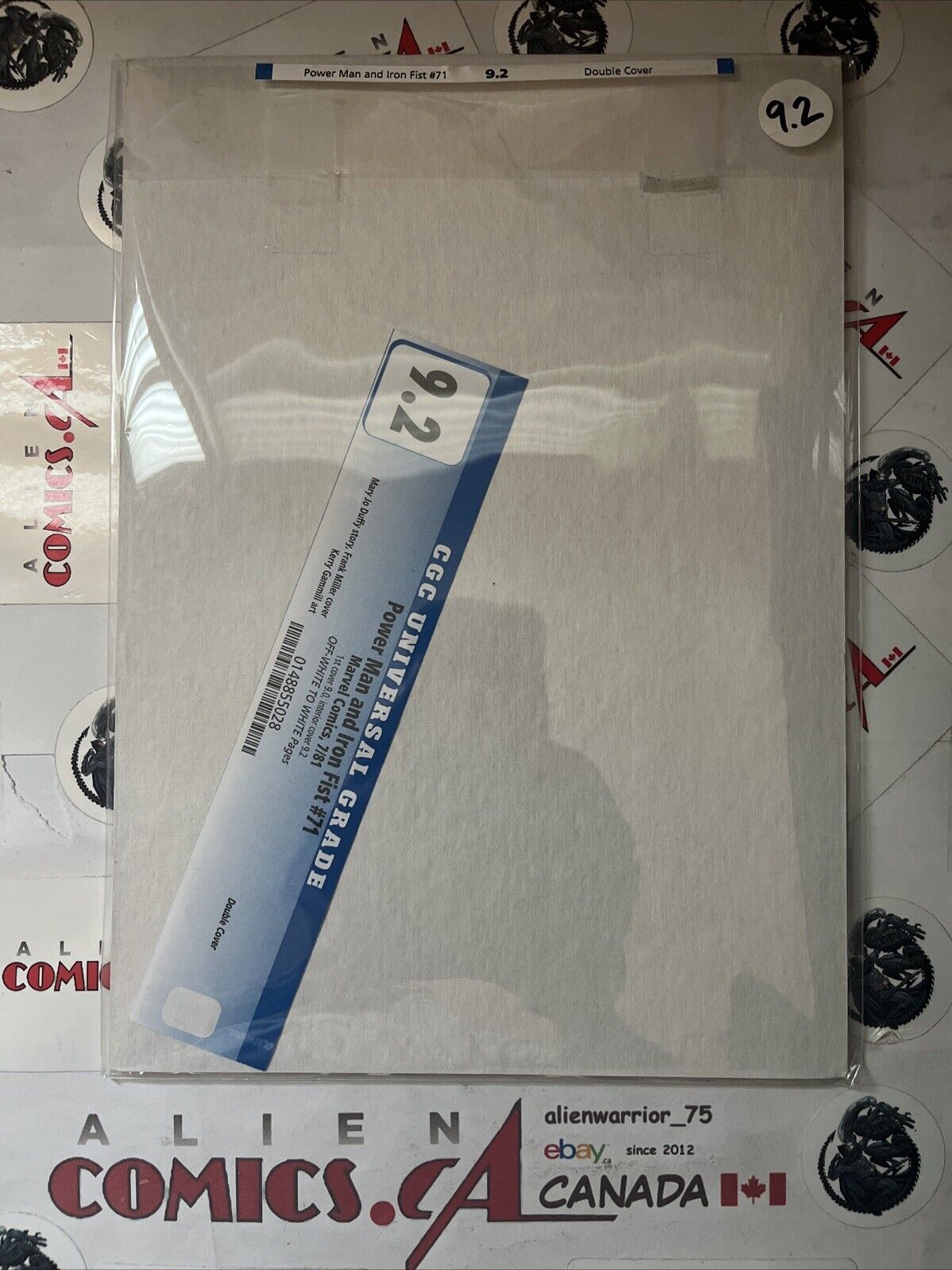 POWER MAN & IRON FIST 71 Marvel 1987 DOUBLE COVER! CGC 9.2 NM- Rare HIGH GRADE