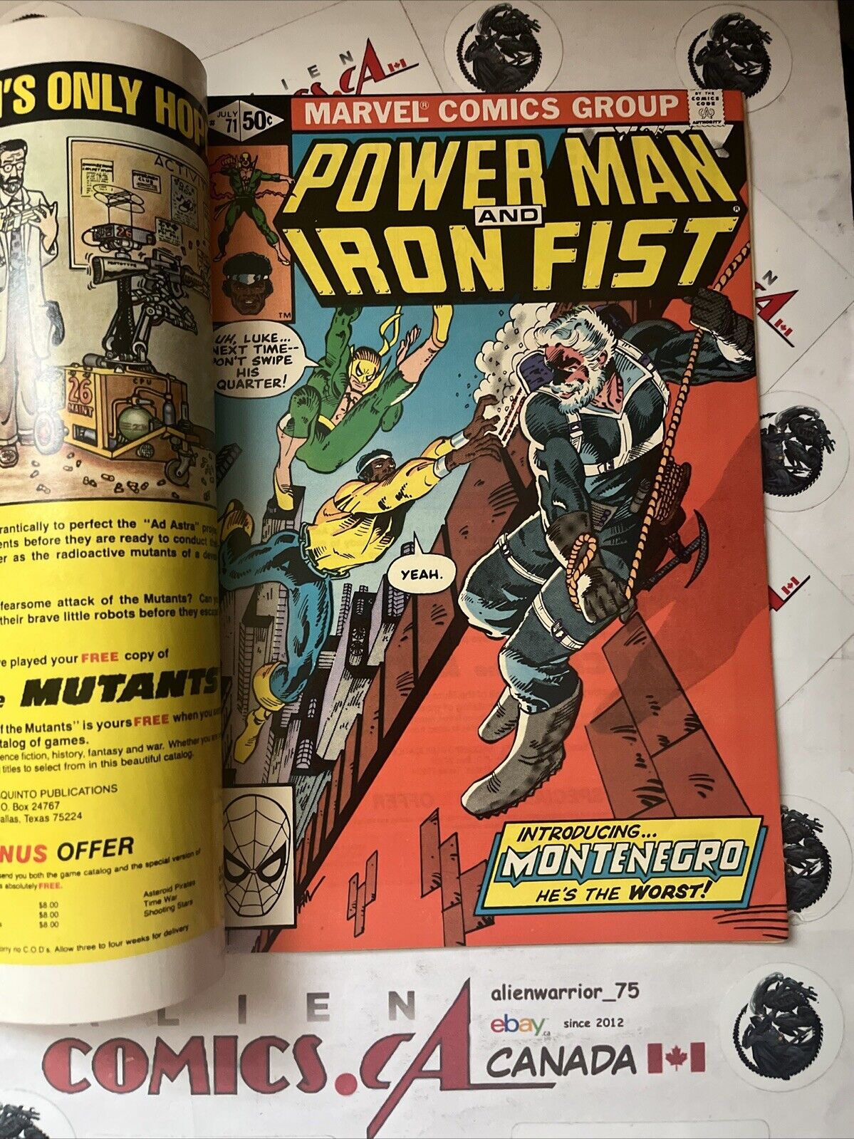 POWER MAN & IRON FIST 71 Marvel 1987 DOUBLE COVER! CGC 9.2 NM- Rare HIGH GRADE