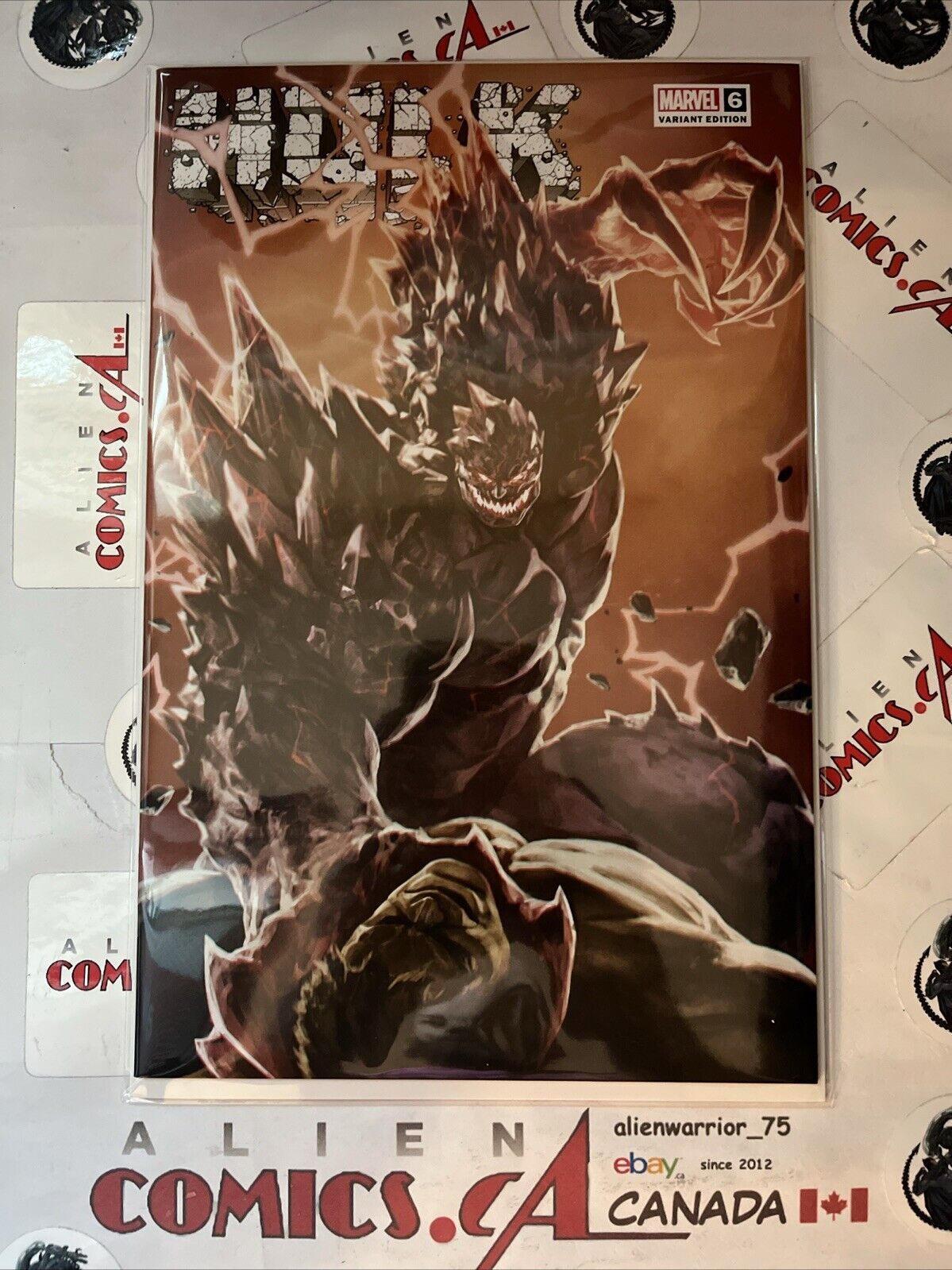 HULK 6 1st app. Titan Skan Exclusive Variant Ltd to 3000 Marvel 2022 HIGH GRADE