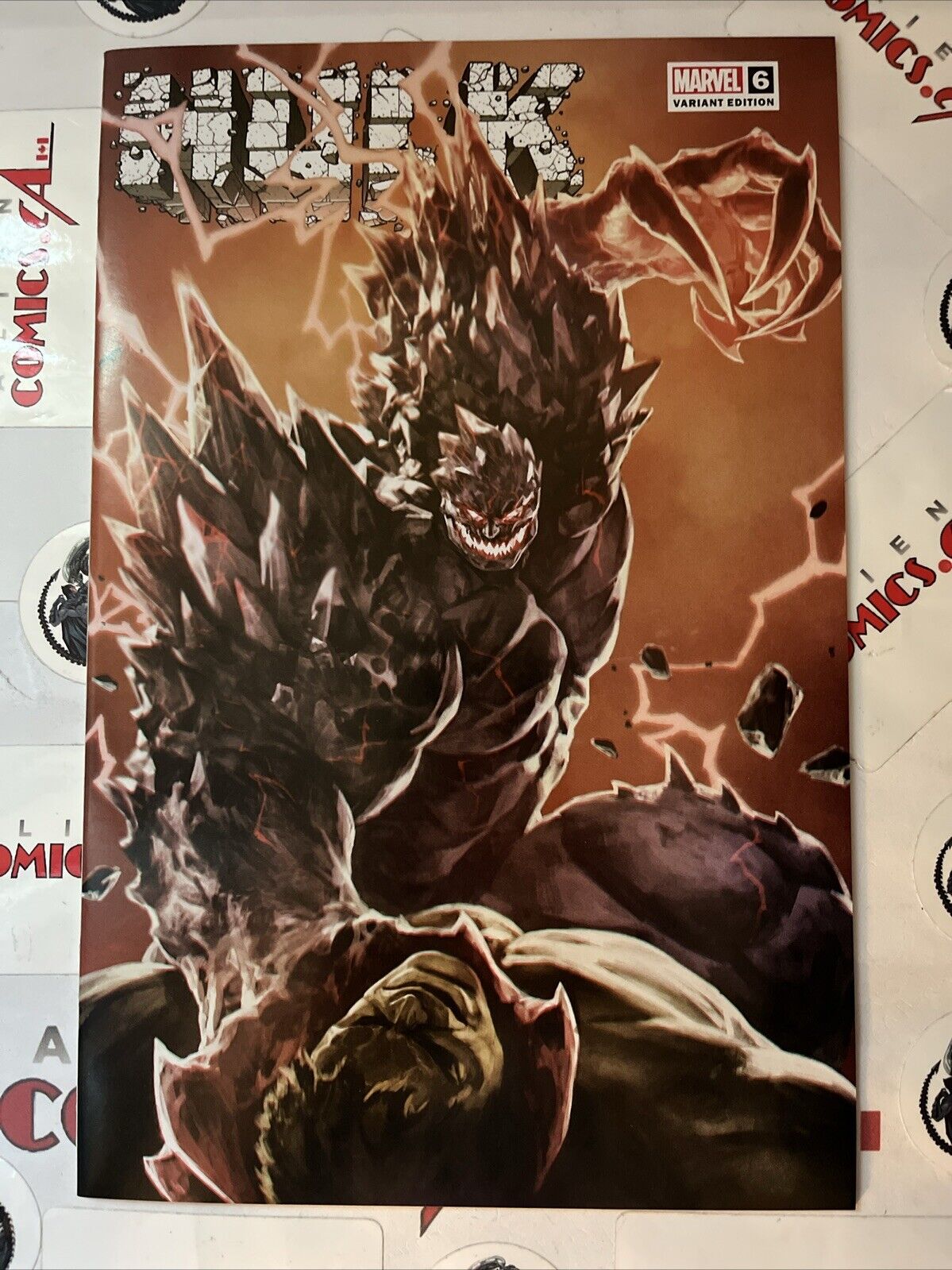 HULK 6 1st app. Titan Skan Exclusive Variant Ltd to 3000 Marvel 2022 HIGH GRADE