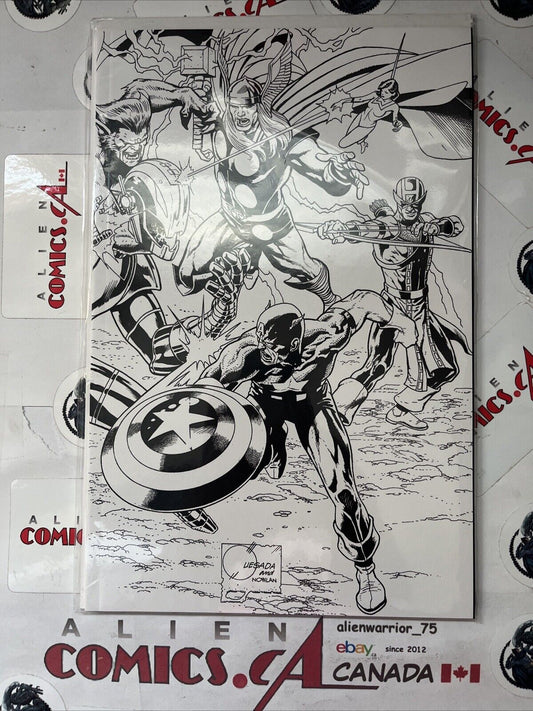 MARVEL COMICS 1000 Joe Quesada 1:500 Sketch Wraparound Variant 2019 HIGH GRADE
