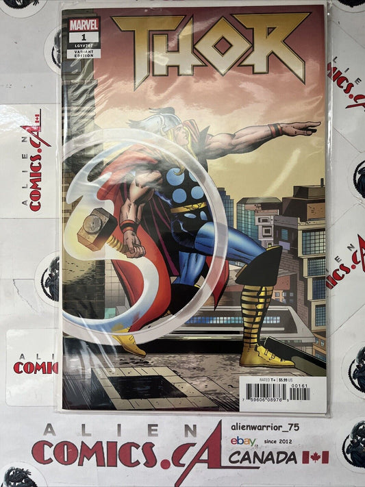 THOR 1 Jack Kirby Remastered 1:500 Variant Marvel Comics 2018 Scarce HIGH GRADE