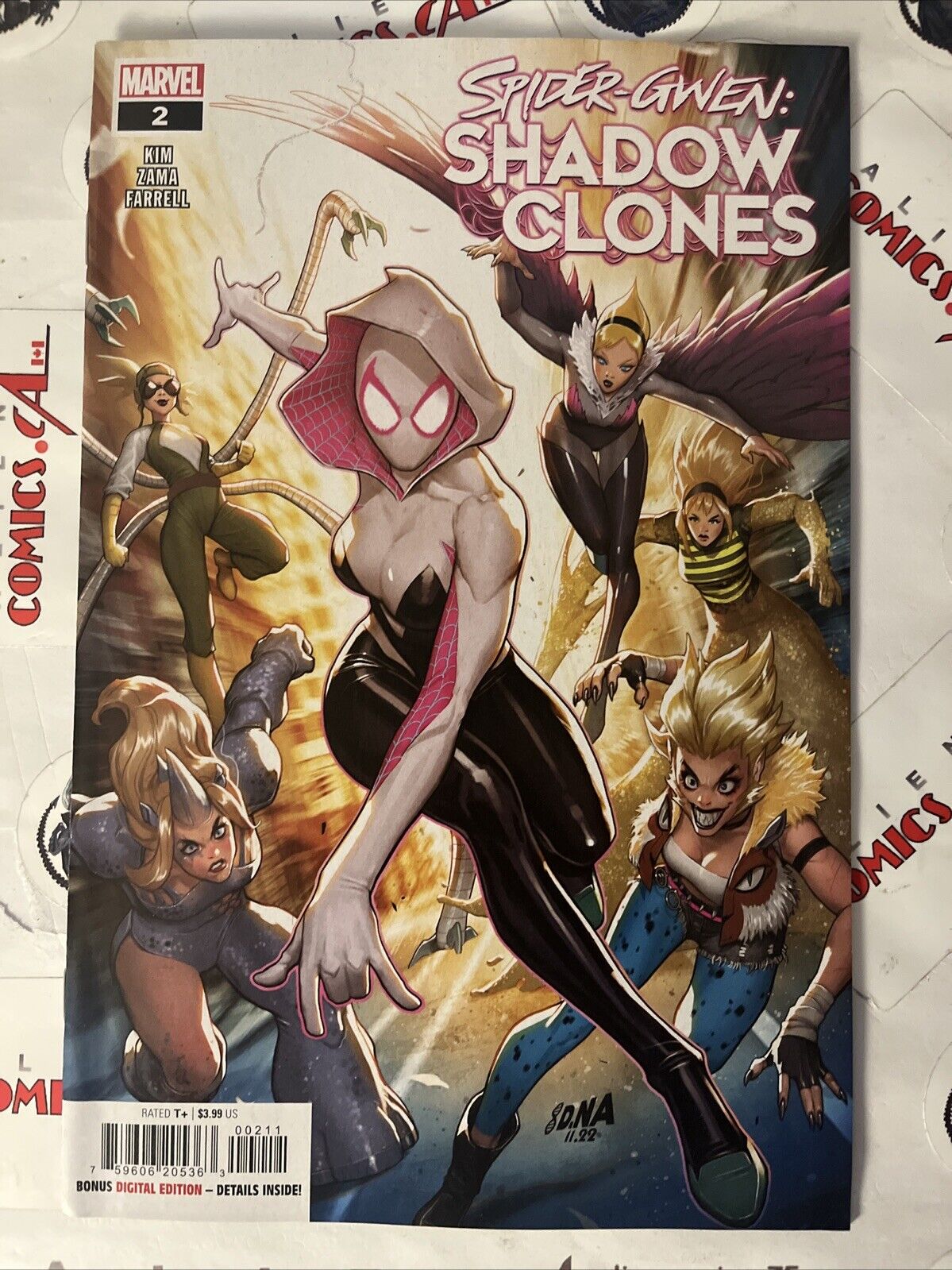 SPIDER-GWEN Shadow Clones 2 David Nakayama Variant Marvel Comics 2023 HIGH GRADE