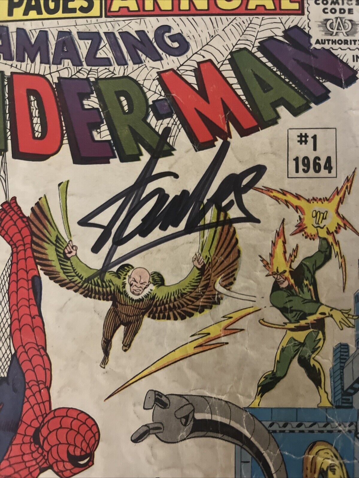 AMAZING SPIDER-MAN 1 ANNUAL Canadian Variant 1st app. Sinister 6 Signed Stan Lee