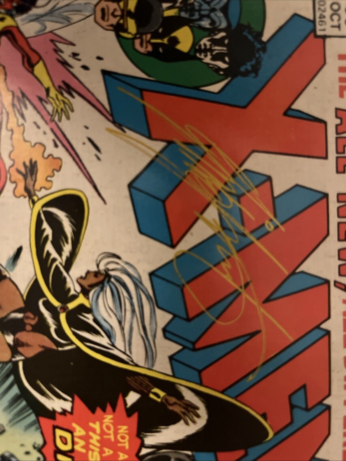 X-MEN 94 & 95 New Team Begins Signed Chris Claremont No COA 4th Wolverine KEYS🔑