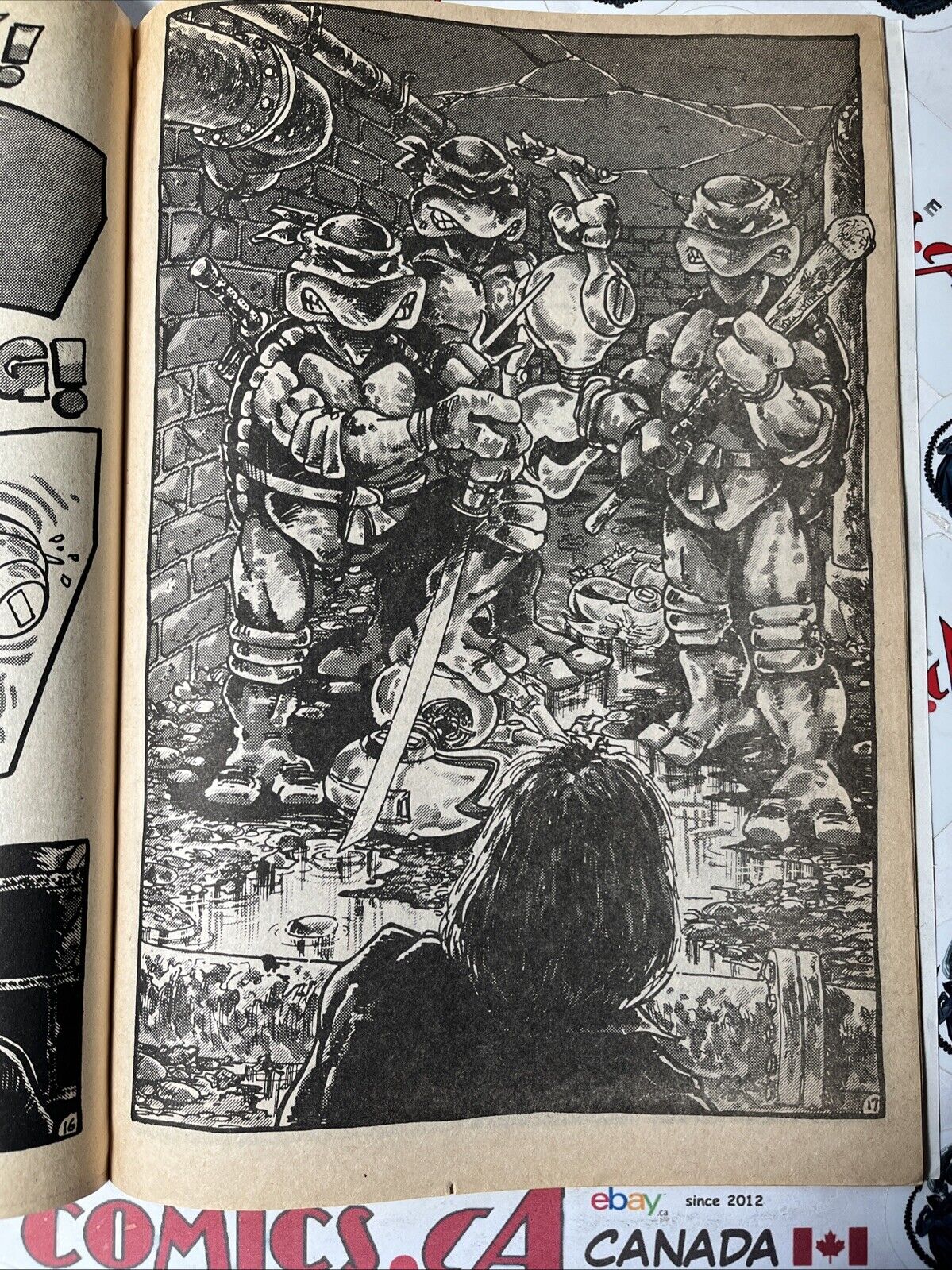 TEENAGE MUTANT NINJA TURTLES 2 Mirage Studios 1985 1st app. April HIGH GRADE