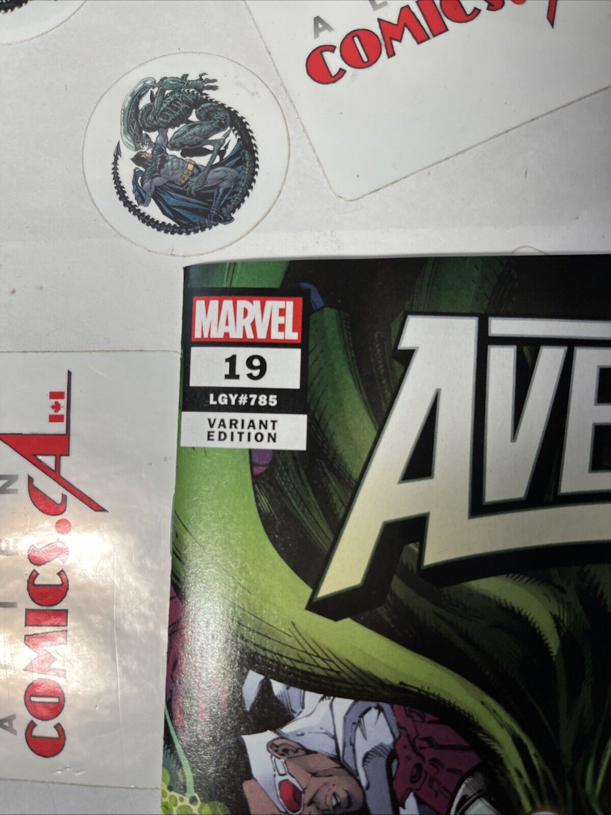 AVENGERS 19 Dr. Doom Variant Marvel 2024 Mfg. ERROR Offset & Miscut HIGH GRADE